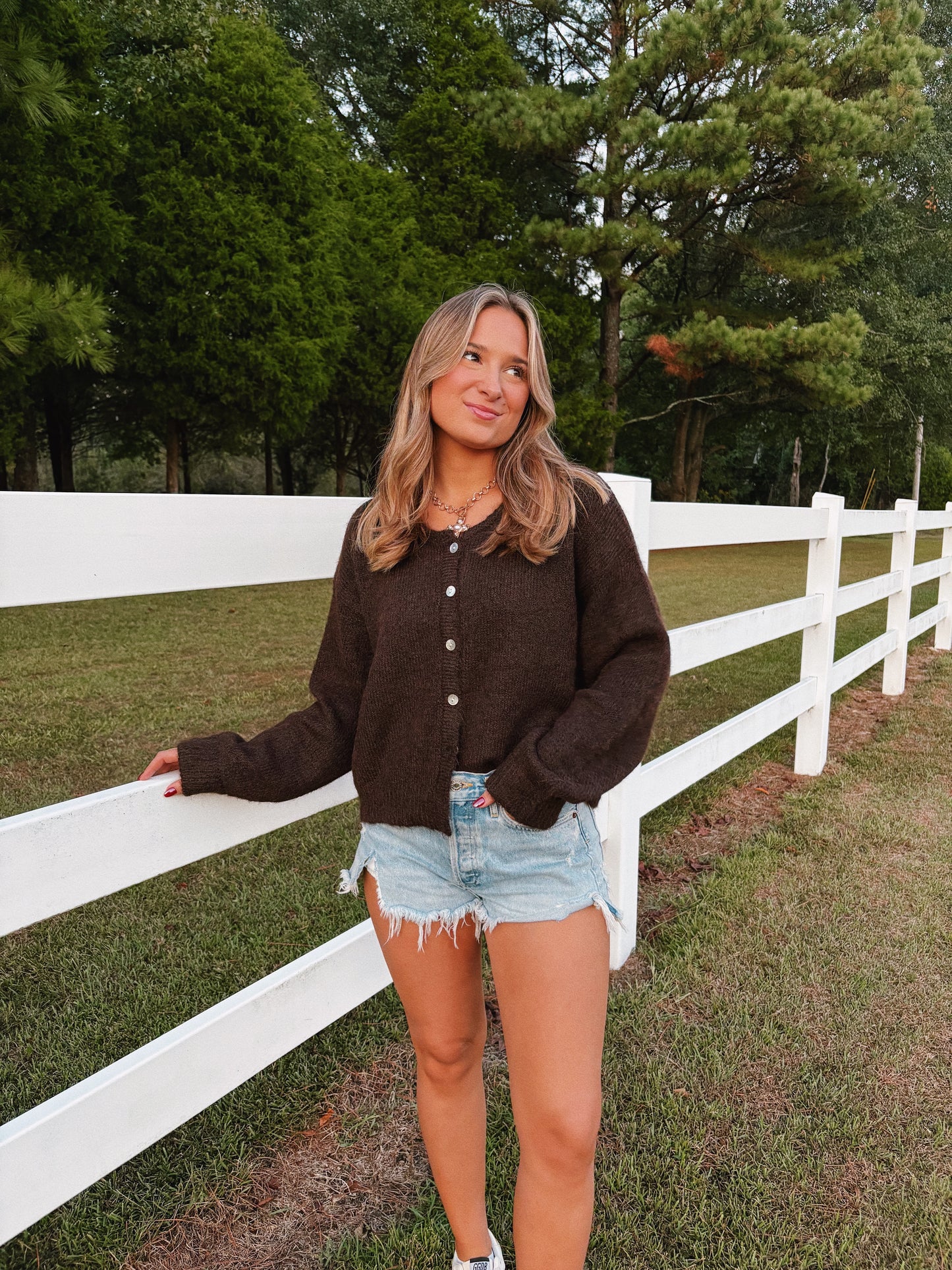 Dark Chocolate Cardigan