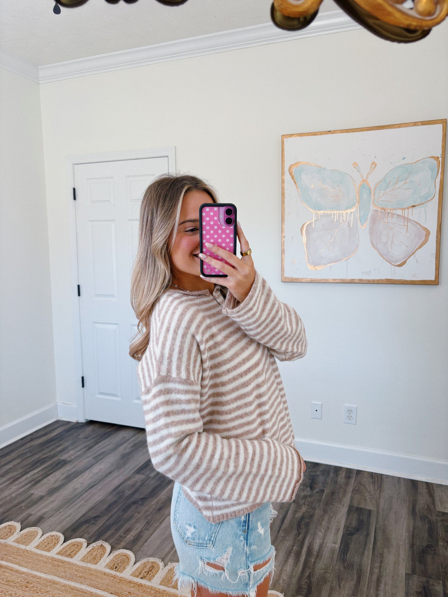 Never Better Neutral Cardigan