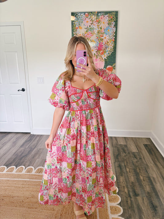 The Moment Patchwork Maxi