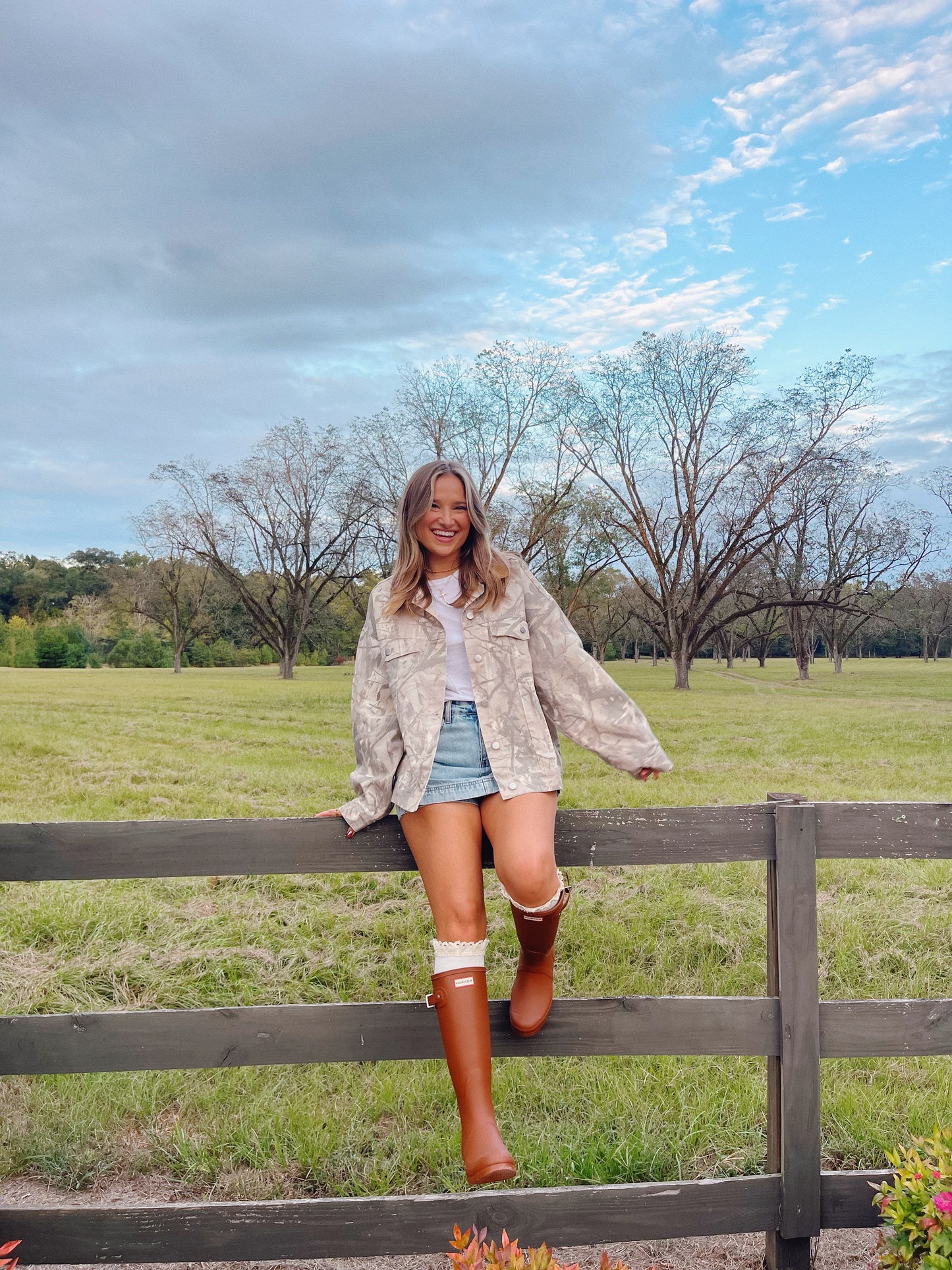 Oversized Camo Barn Jacket