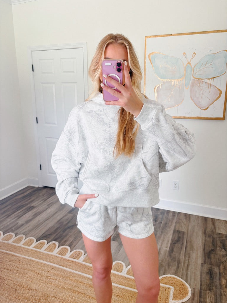 Camo Sweatshirt Set
