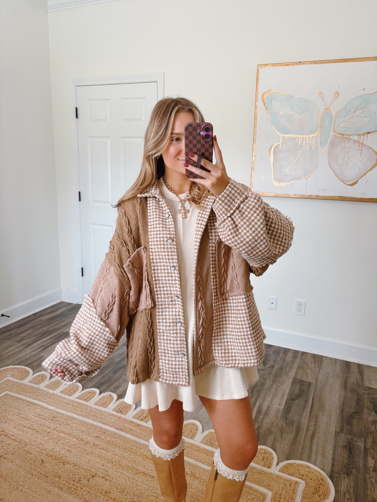 Oversized Plaid Shacket