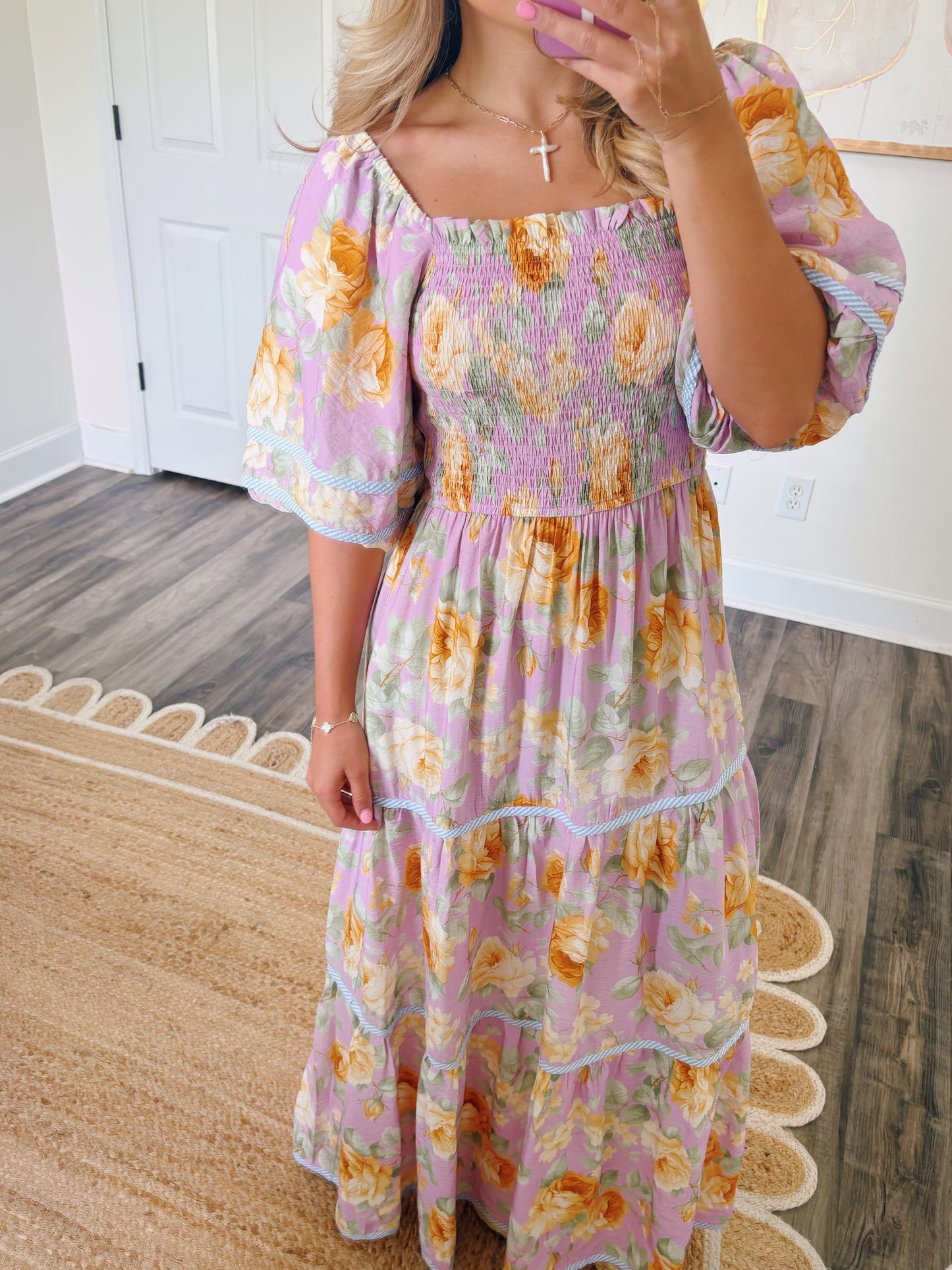 Fresh Bouquet Maxi Dress