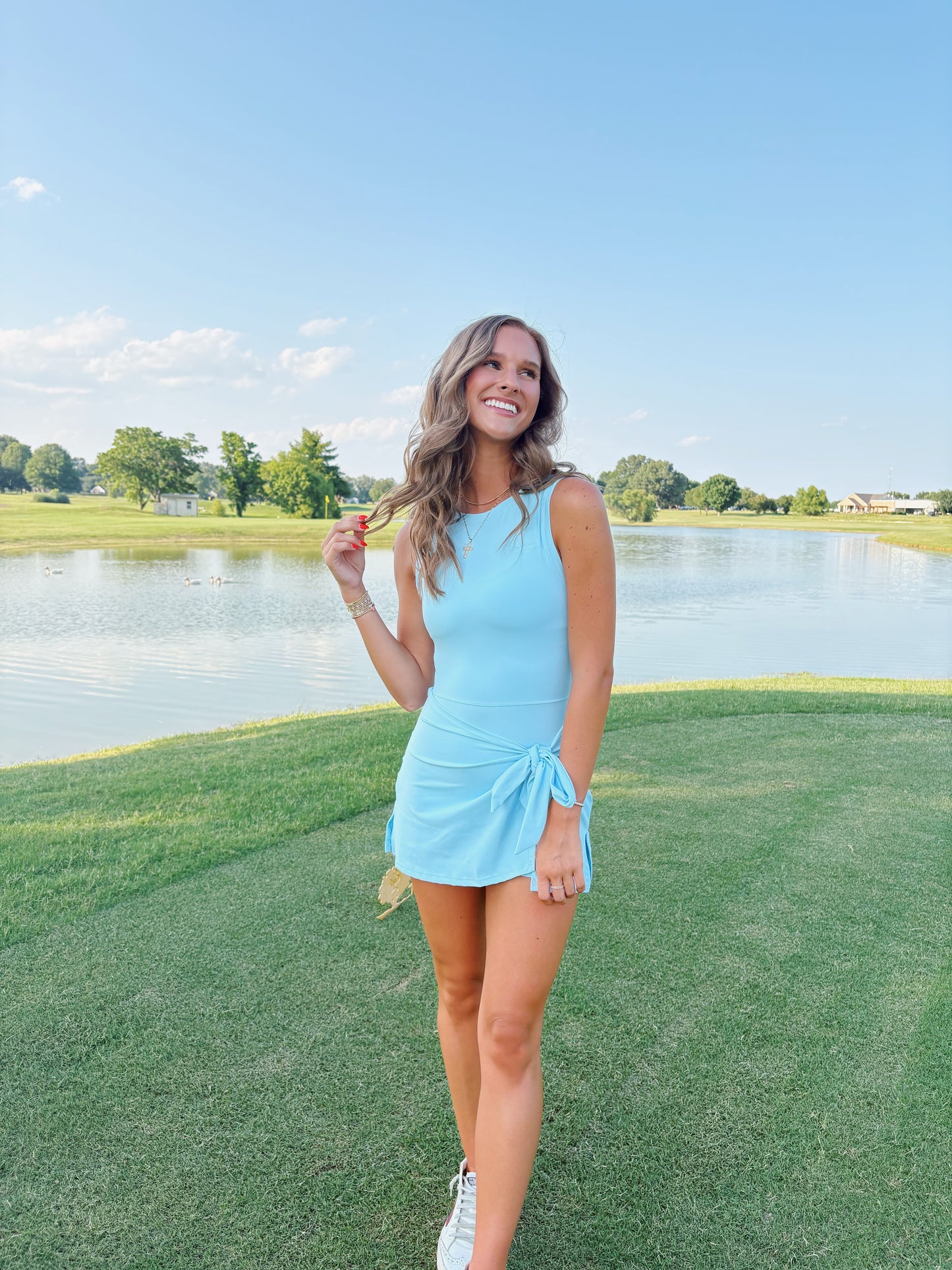 Baby Blue Charlotte Dress