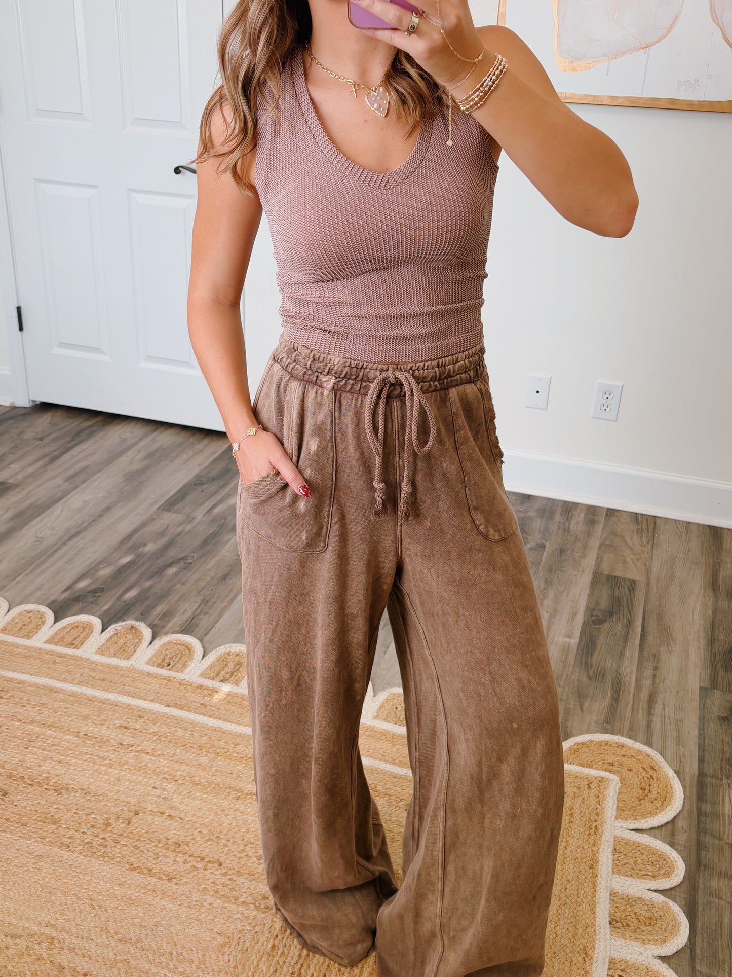 Cozy Cabin Flare Pants