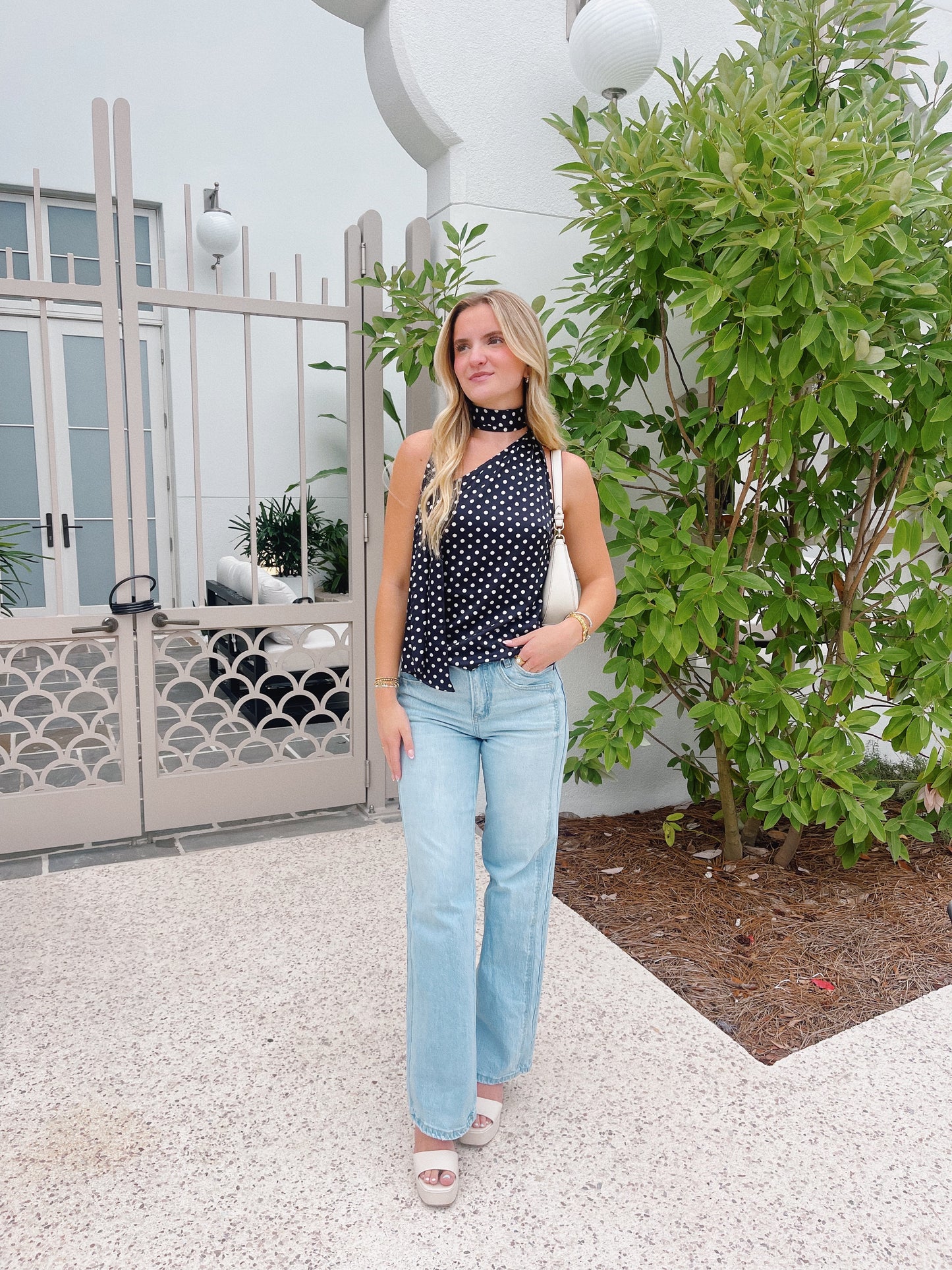 The Luna Polka Dot Top