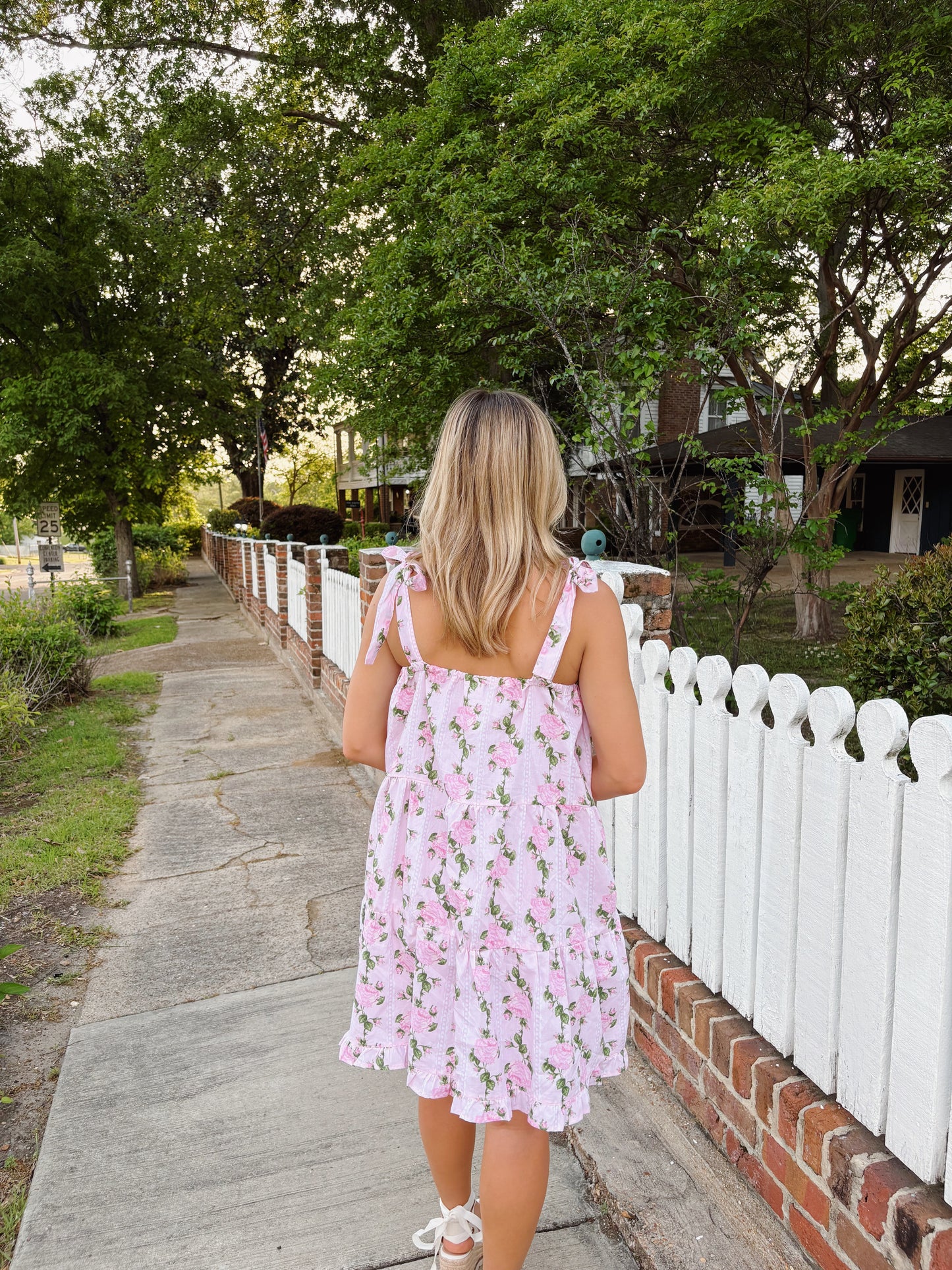 Palm Beach Pink Rose Dress