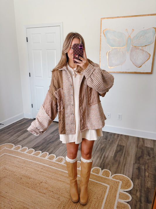 Oversized Plaid Shacket