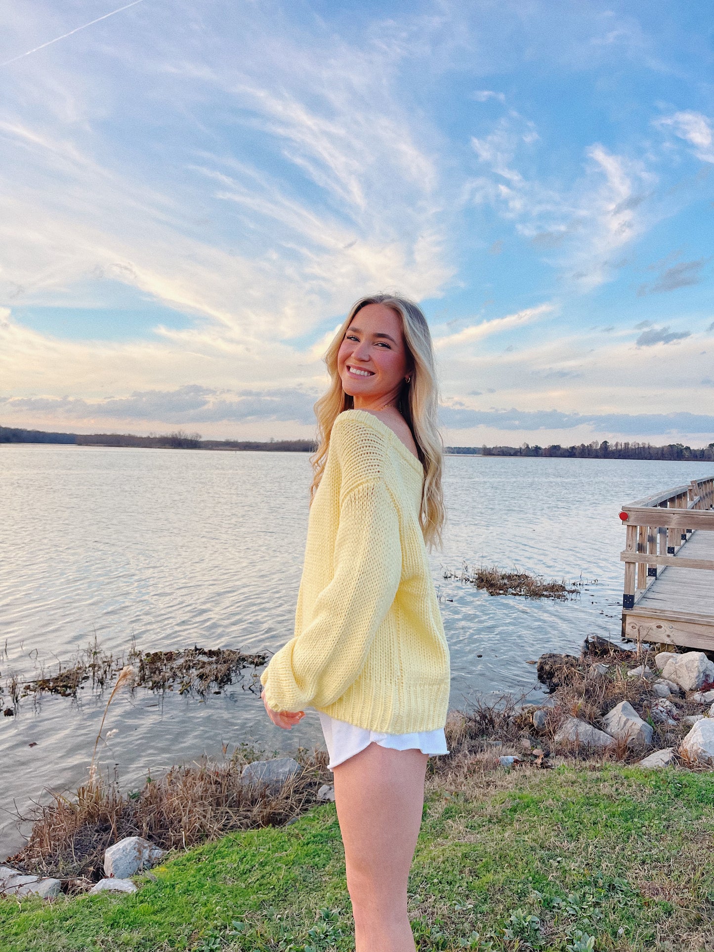 Lemonade Slouchy Sweater