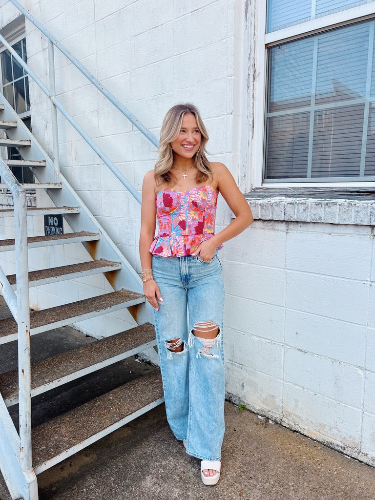 Calling You Corset Top