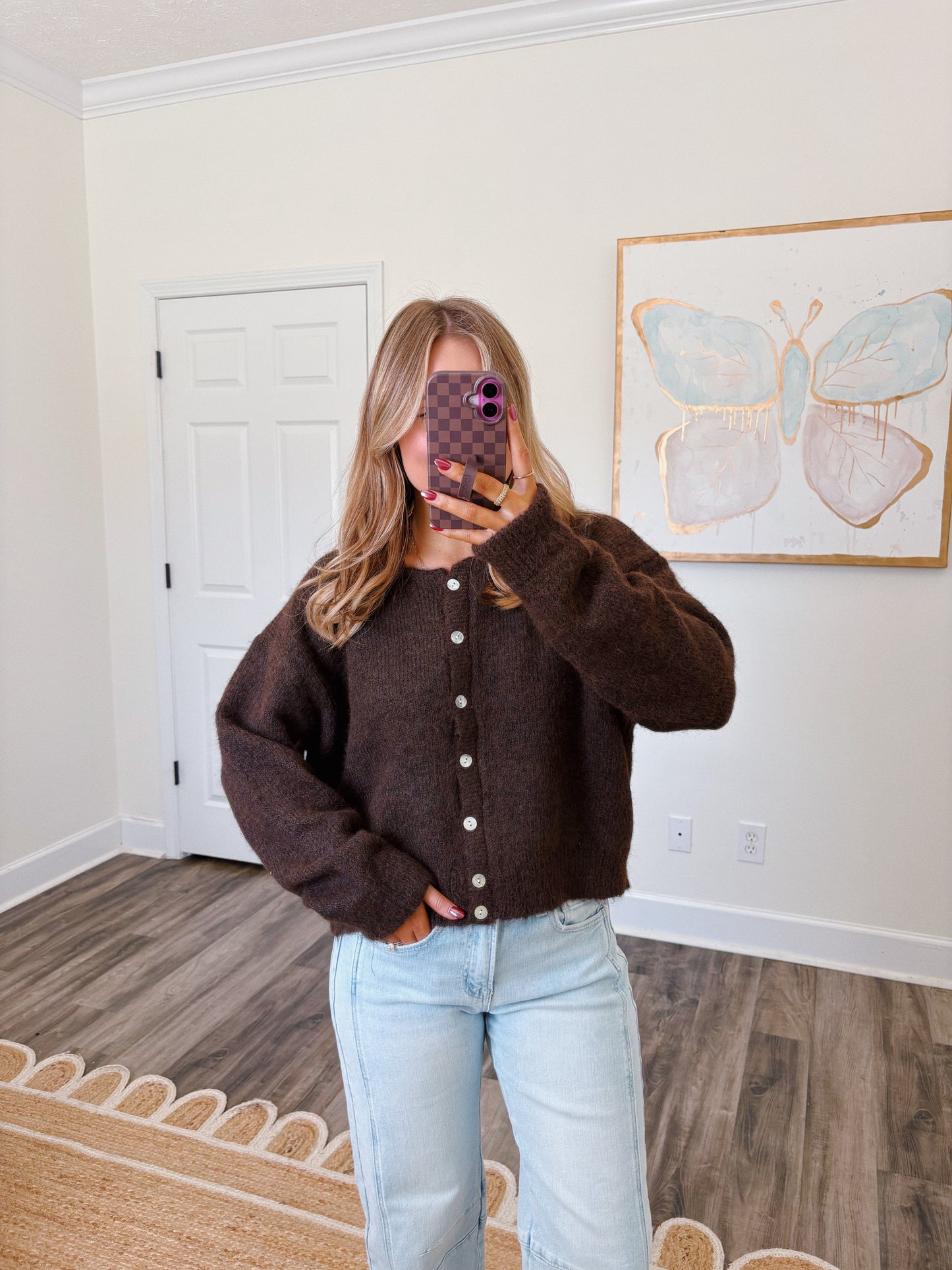 Dark Chocolate Cardigan