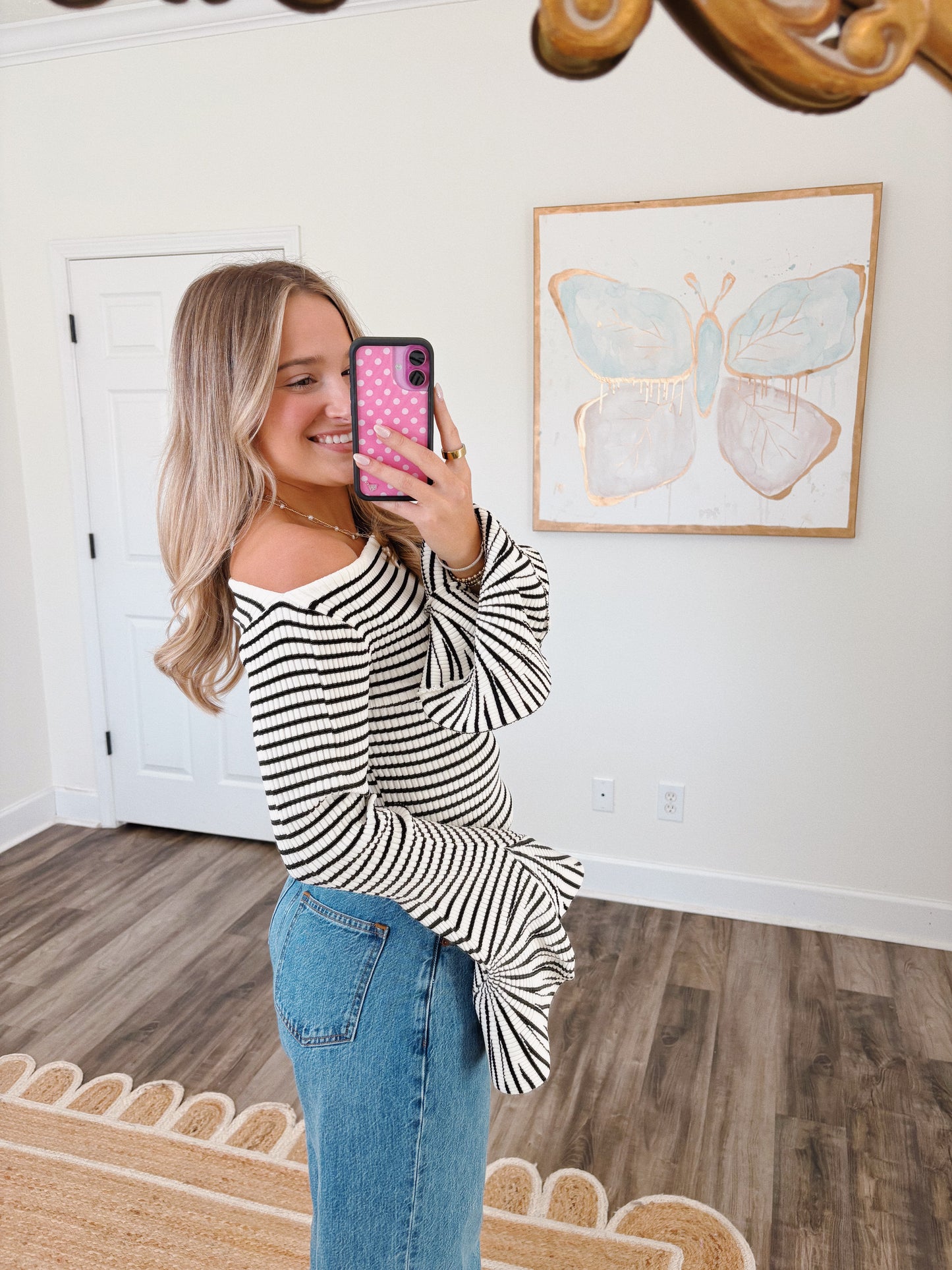 Super Stripe Nellie Top
