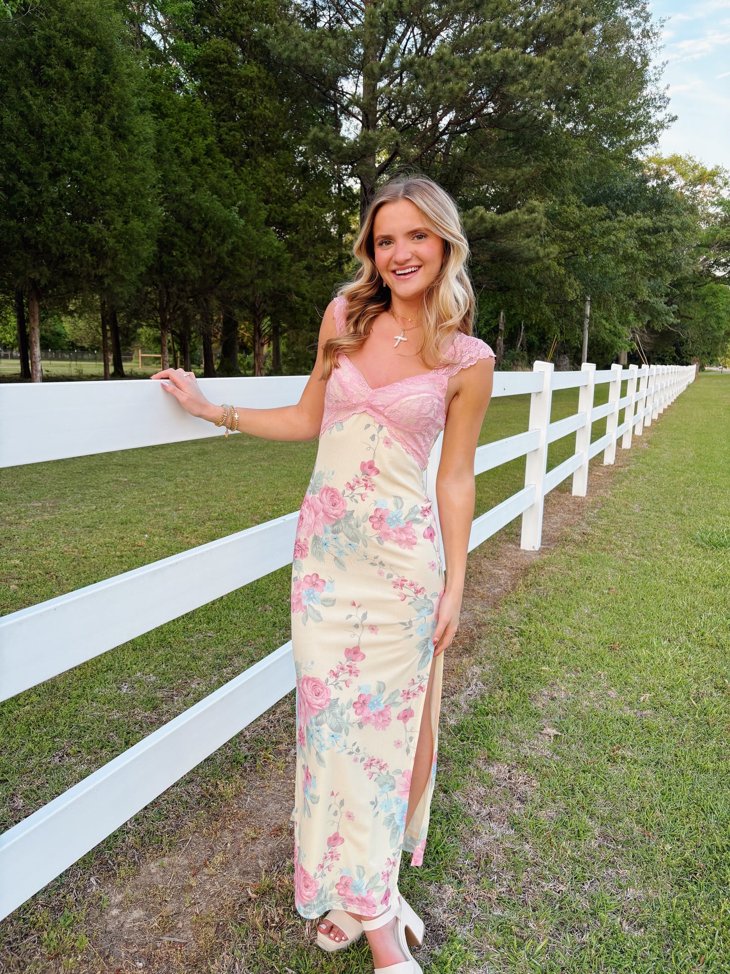 Pretty In Pastels Maxi Dress