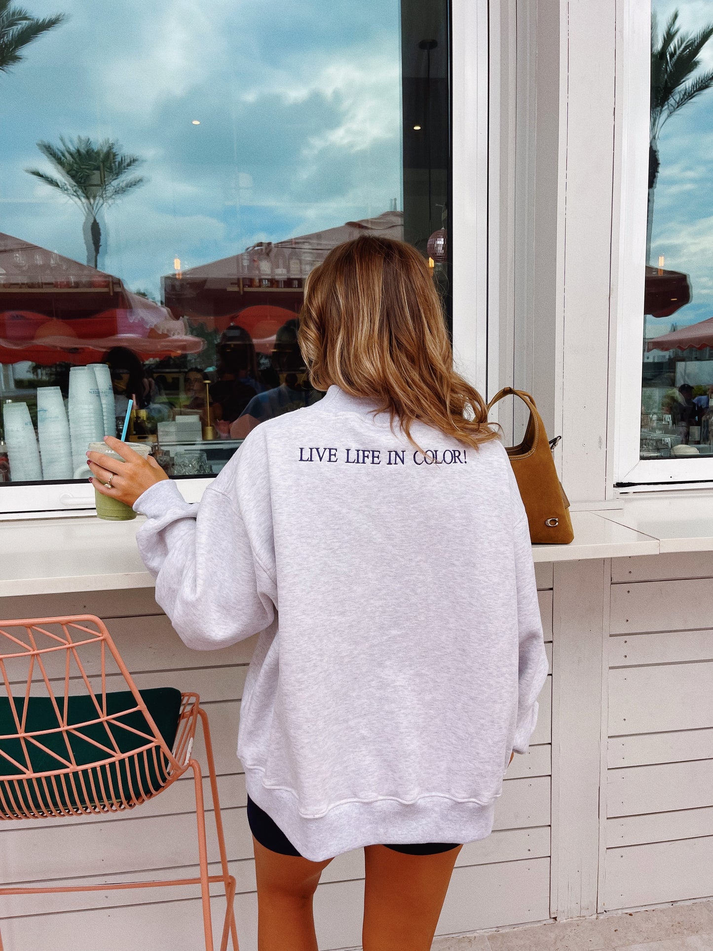 CC Grey Mockneck