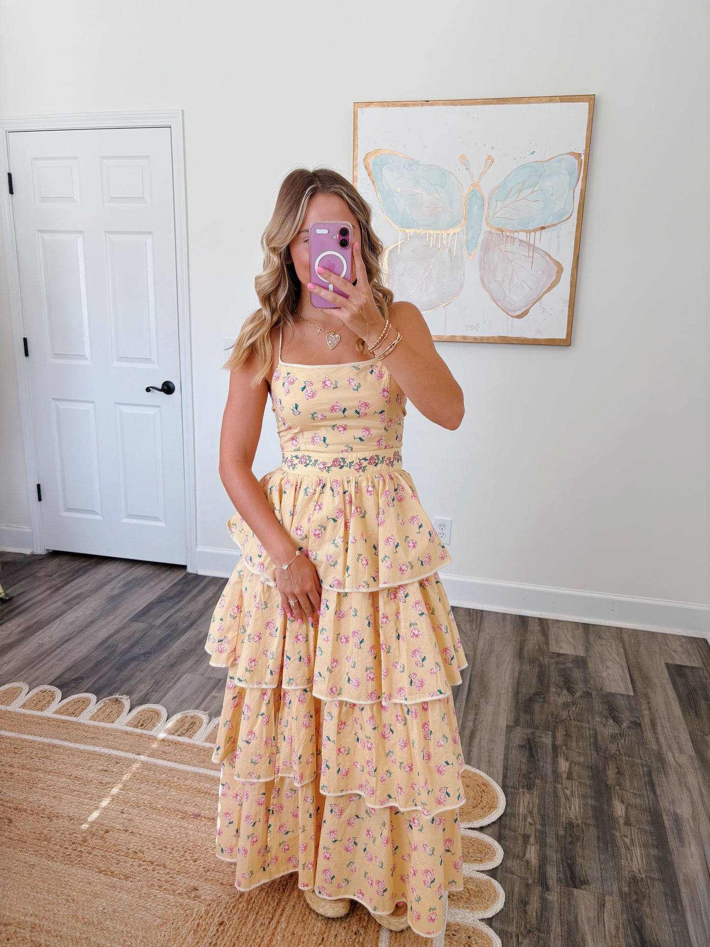 Once In A Lifetime Floral Maxi