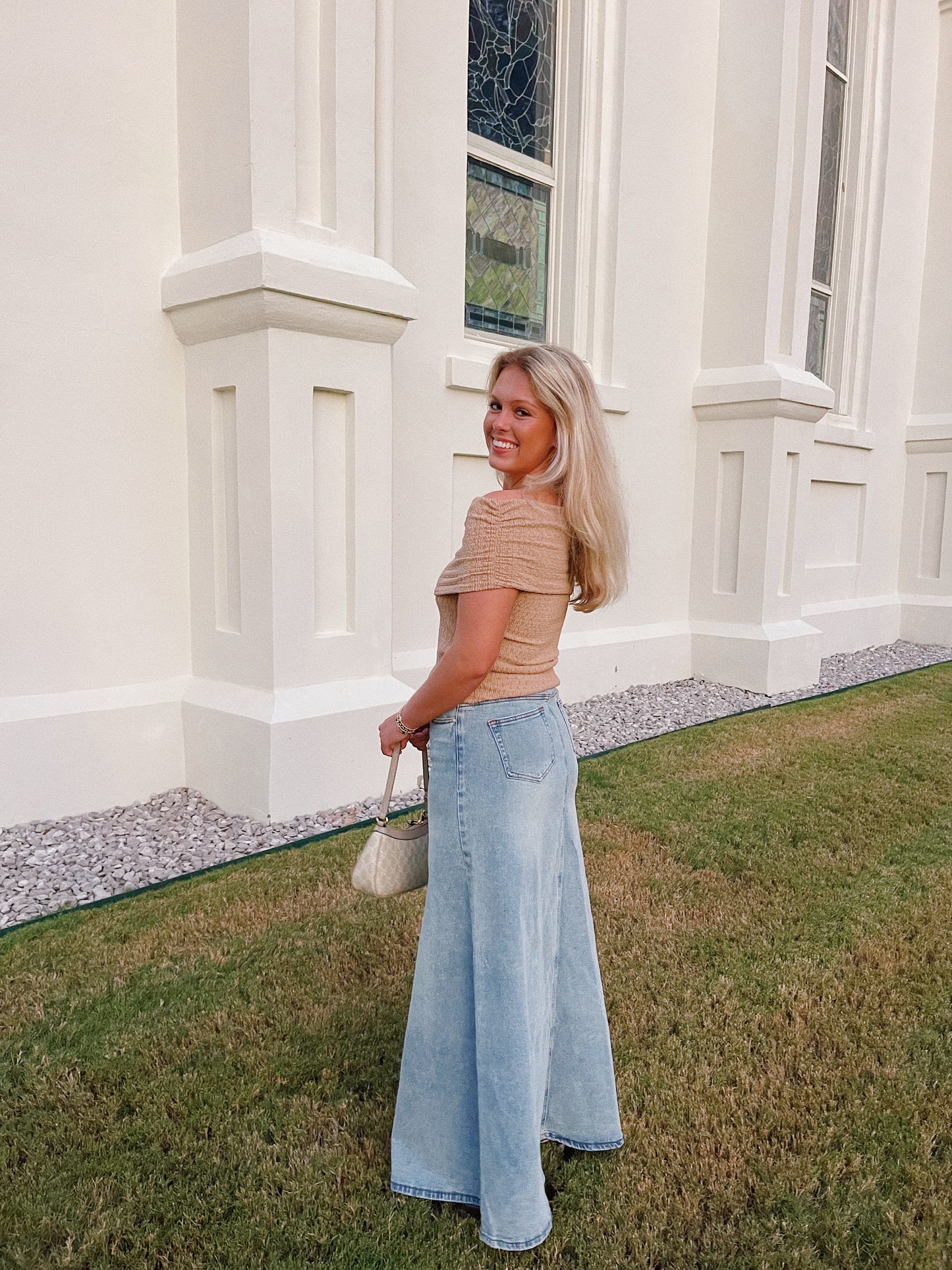 The Campbell Denim Skirt