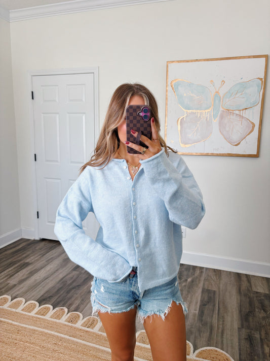 Sky Blue Cardigan