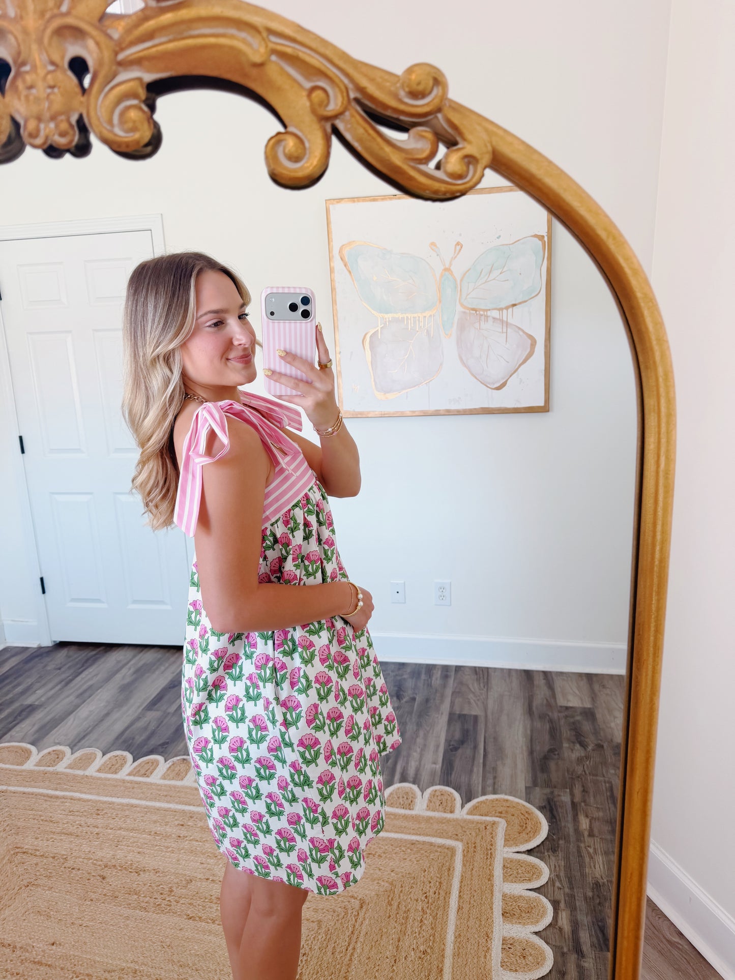 Pink Tulips Dress