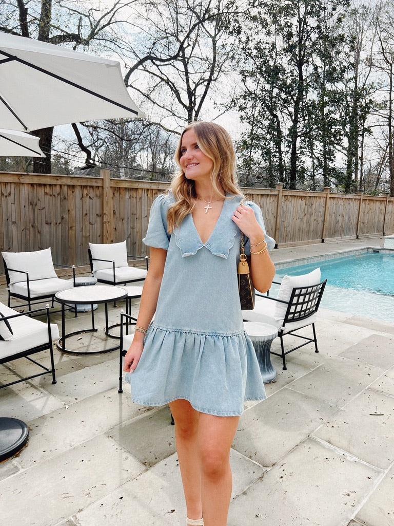 Southern Charm Denim Dress
