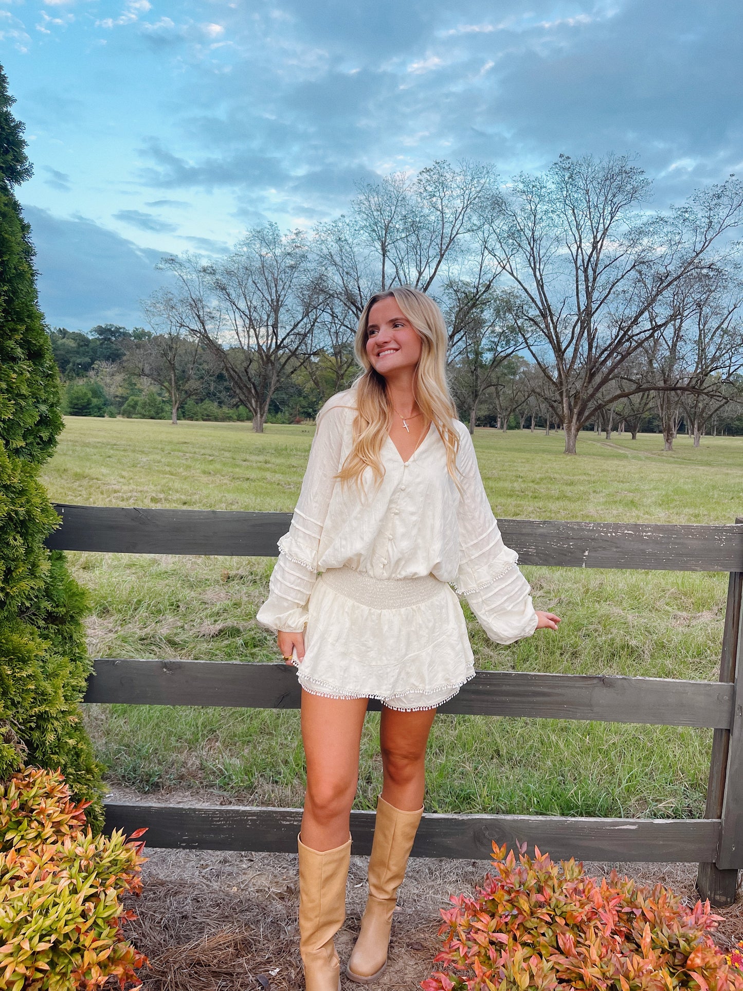 Cierra Ivory Romper
