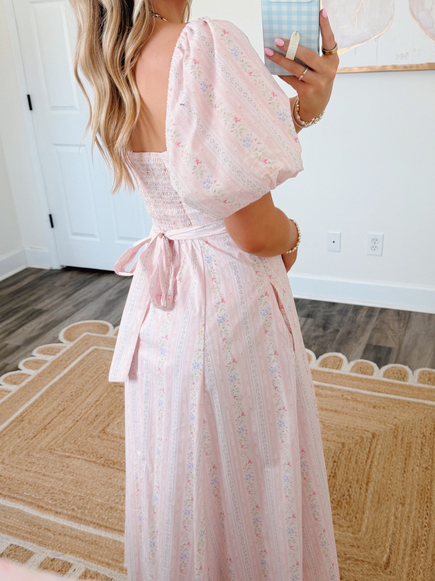 Sweetheart Maxi Dress in Pink