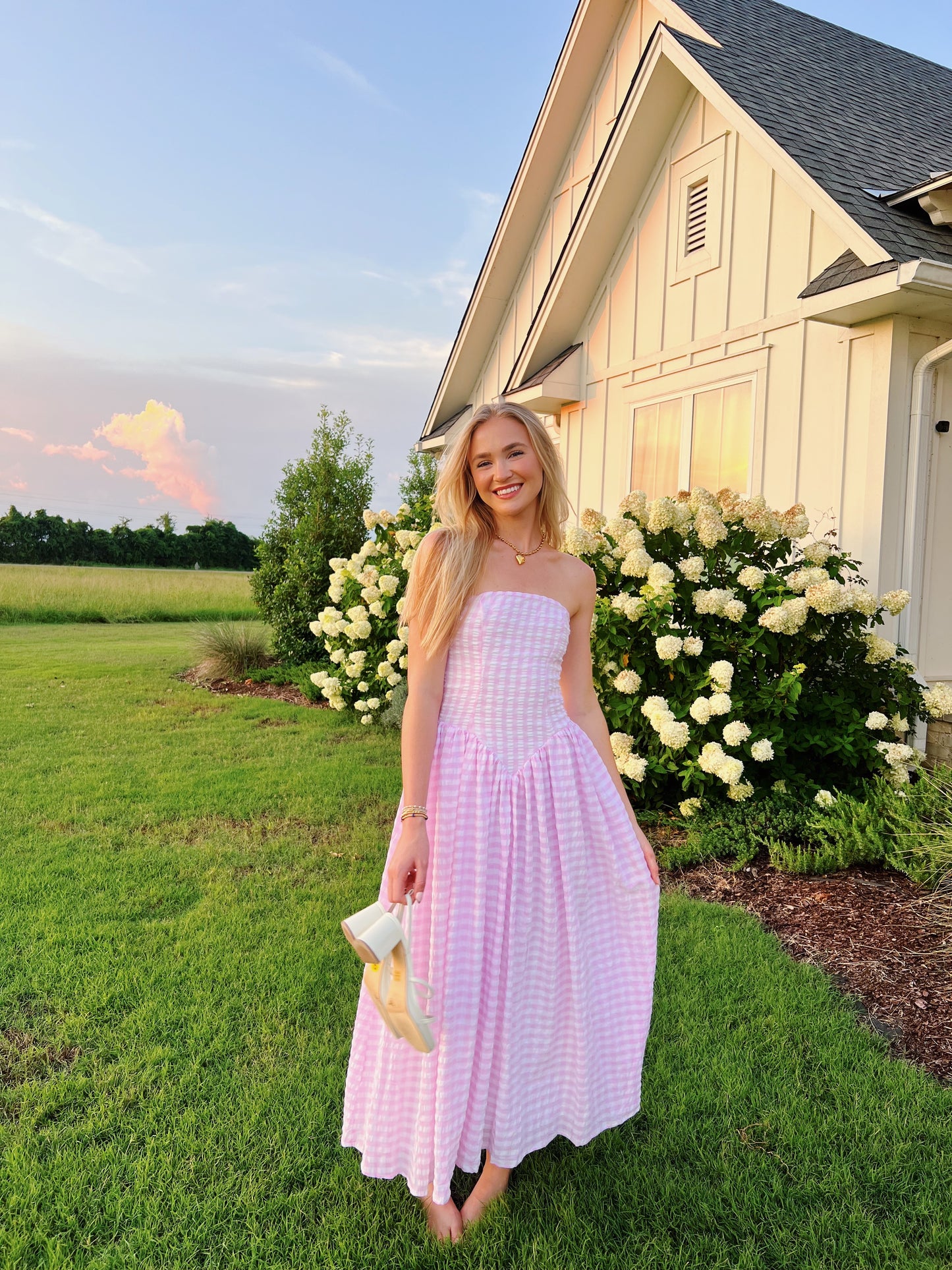 She's A Doll Gingham Dress