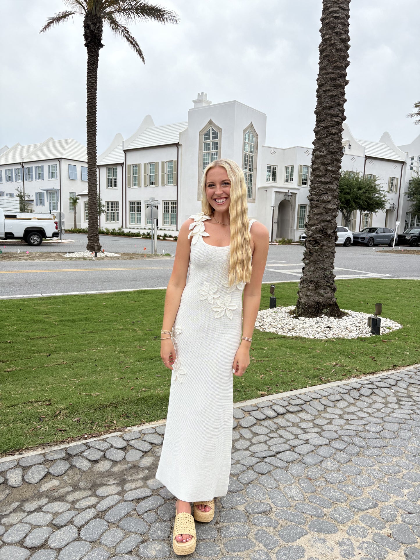 Sienna Maxi Dress Cream