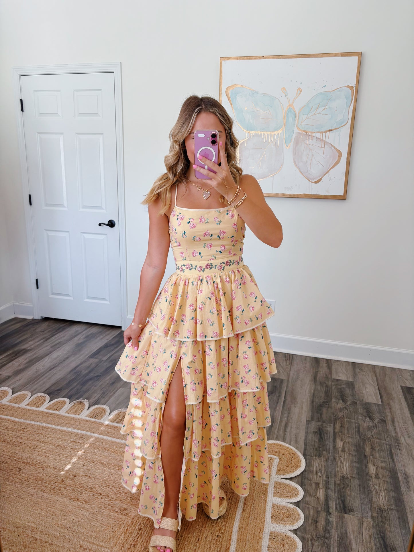 Once In A Lifetime Floral Maxi