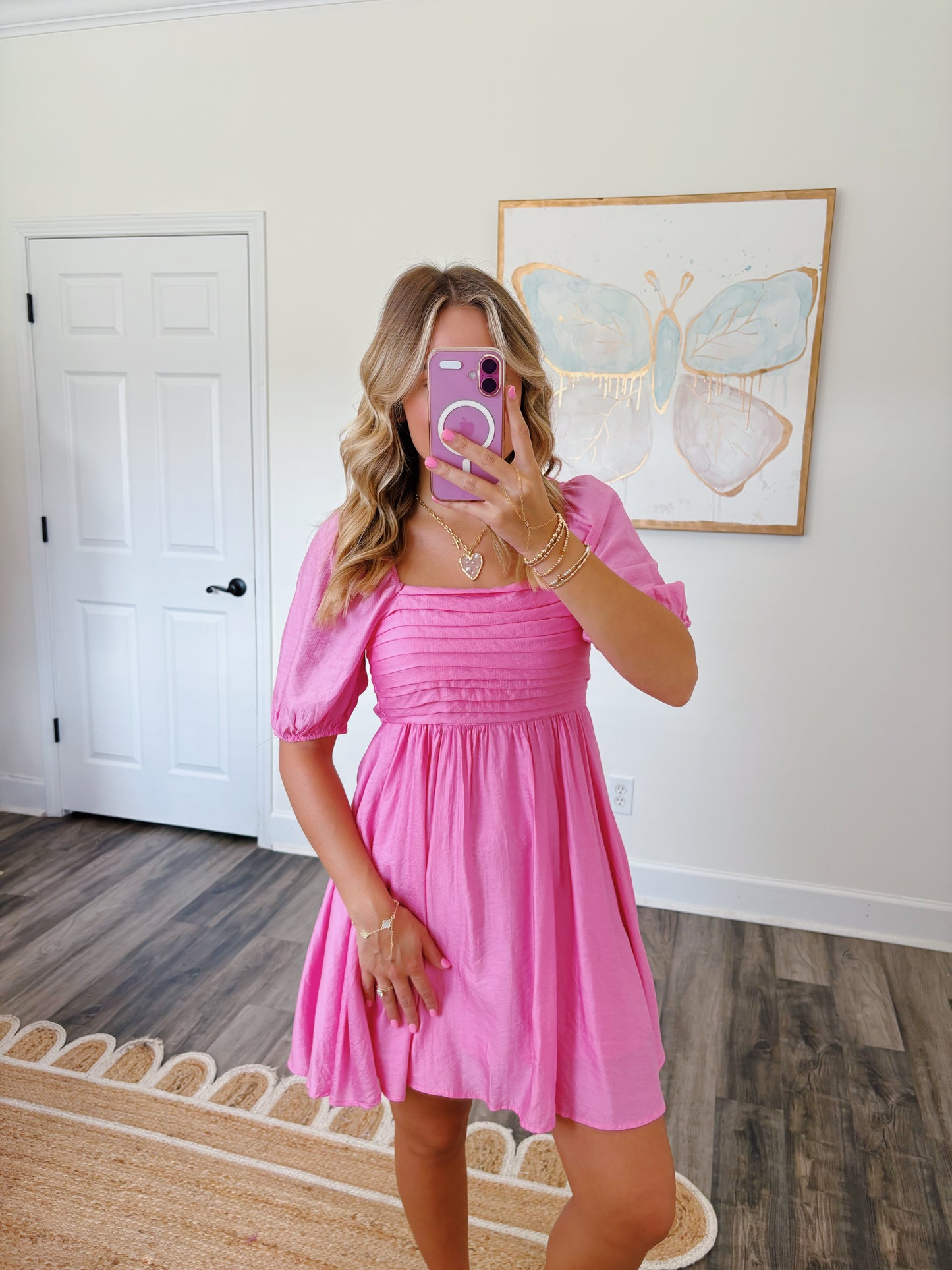 Bubblegum Mini Dress