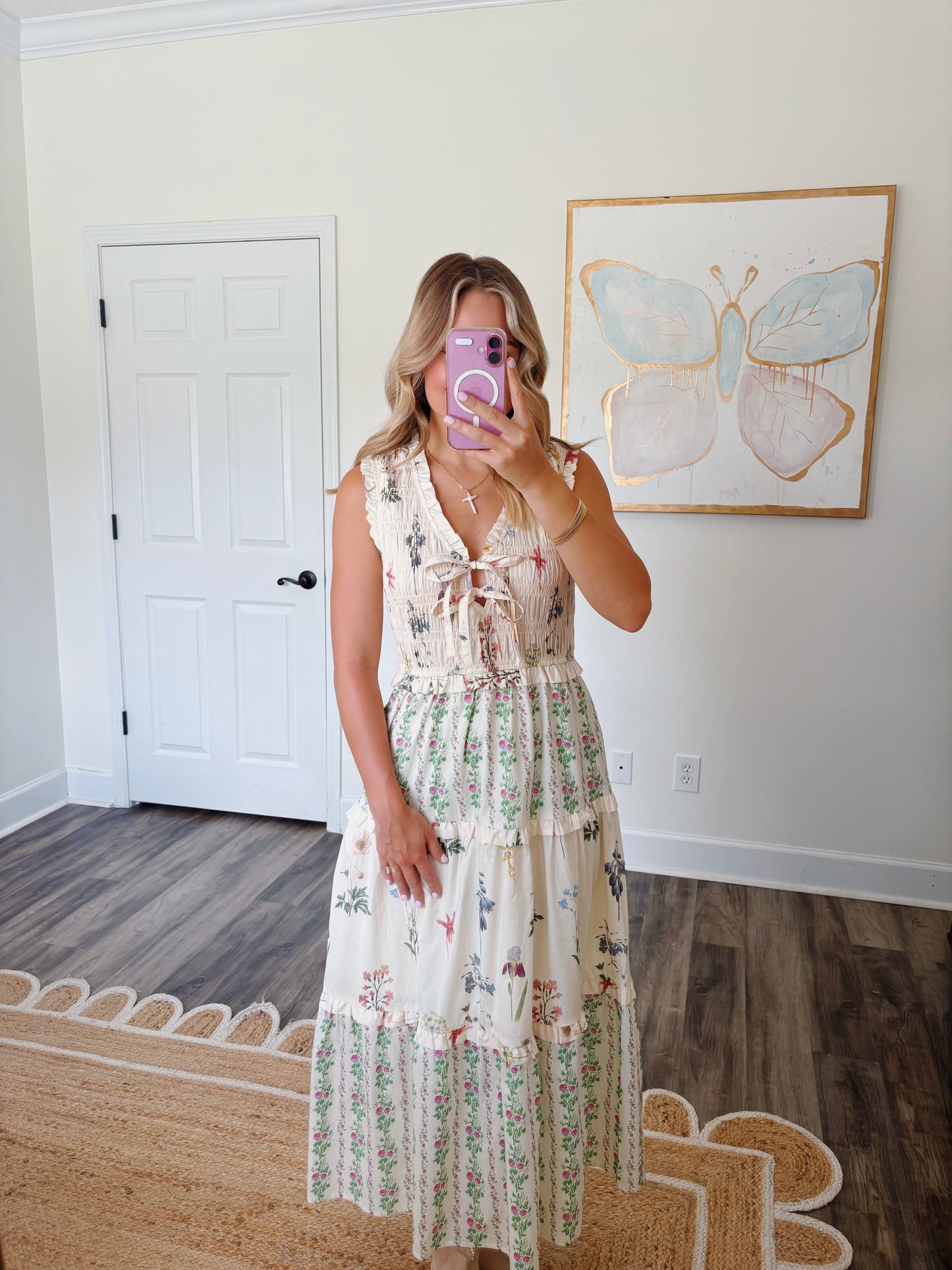 Savannah Bloom Maxi Dress