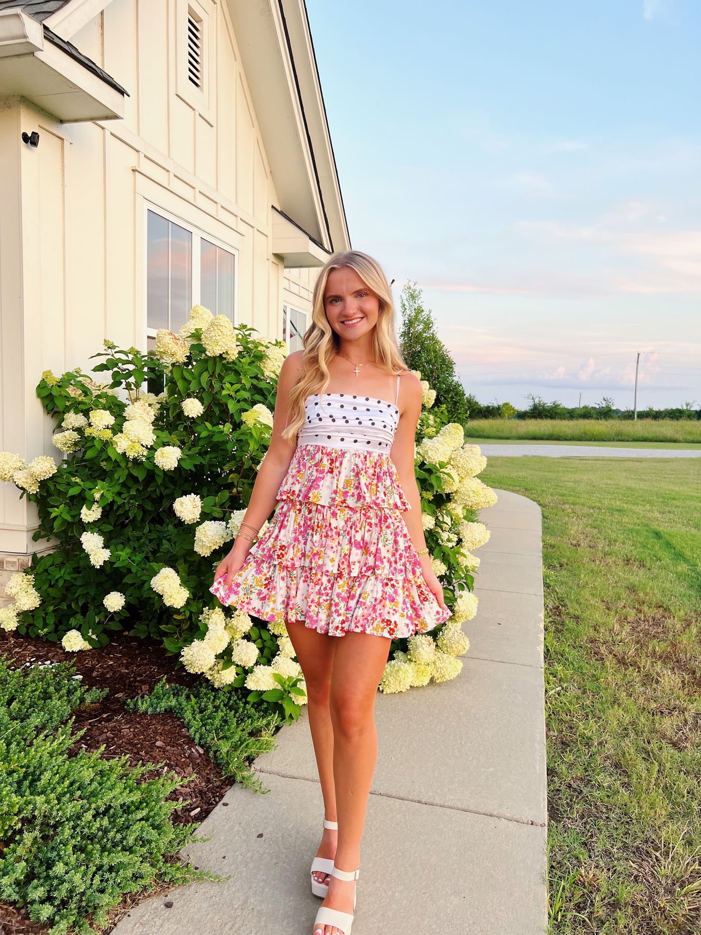 Sammie Polka Dot Mini Dress