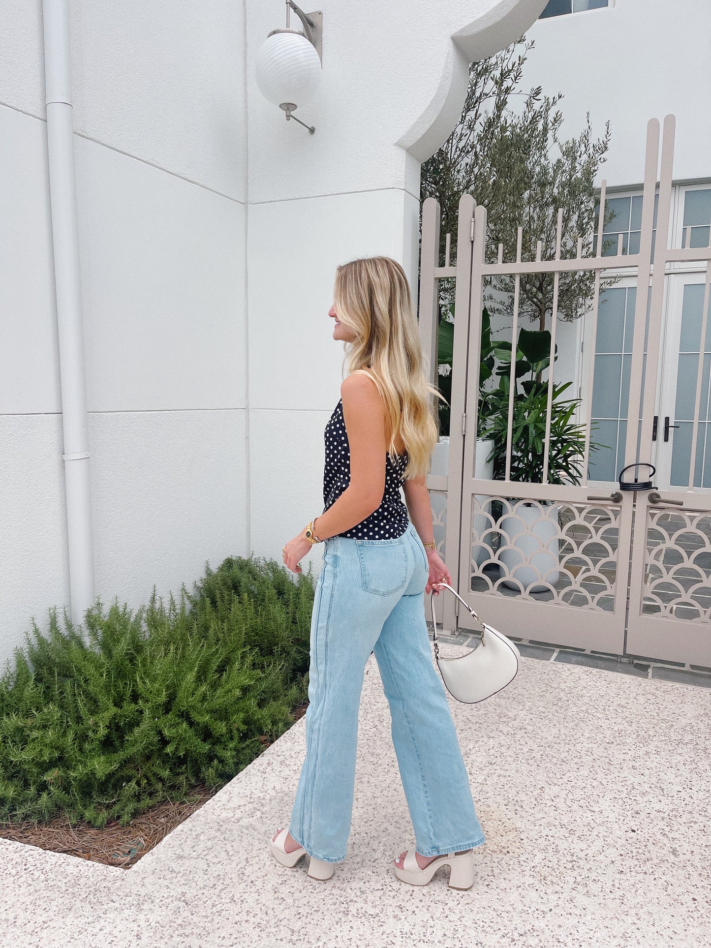 The Luna Polka Dot Top