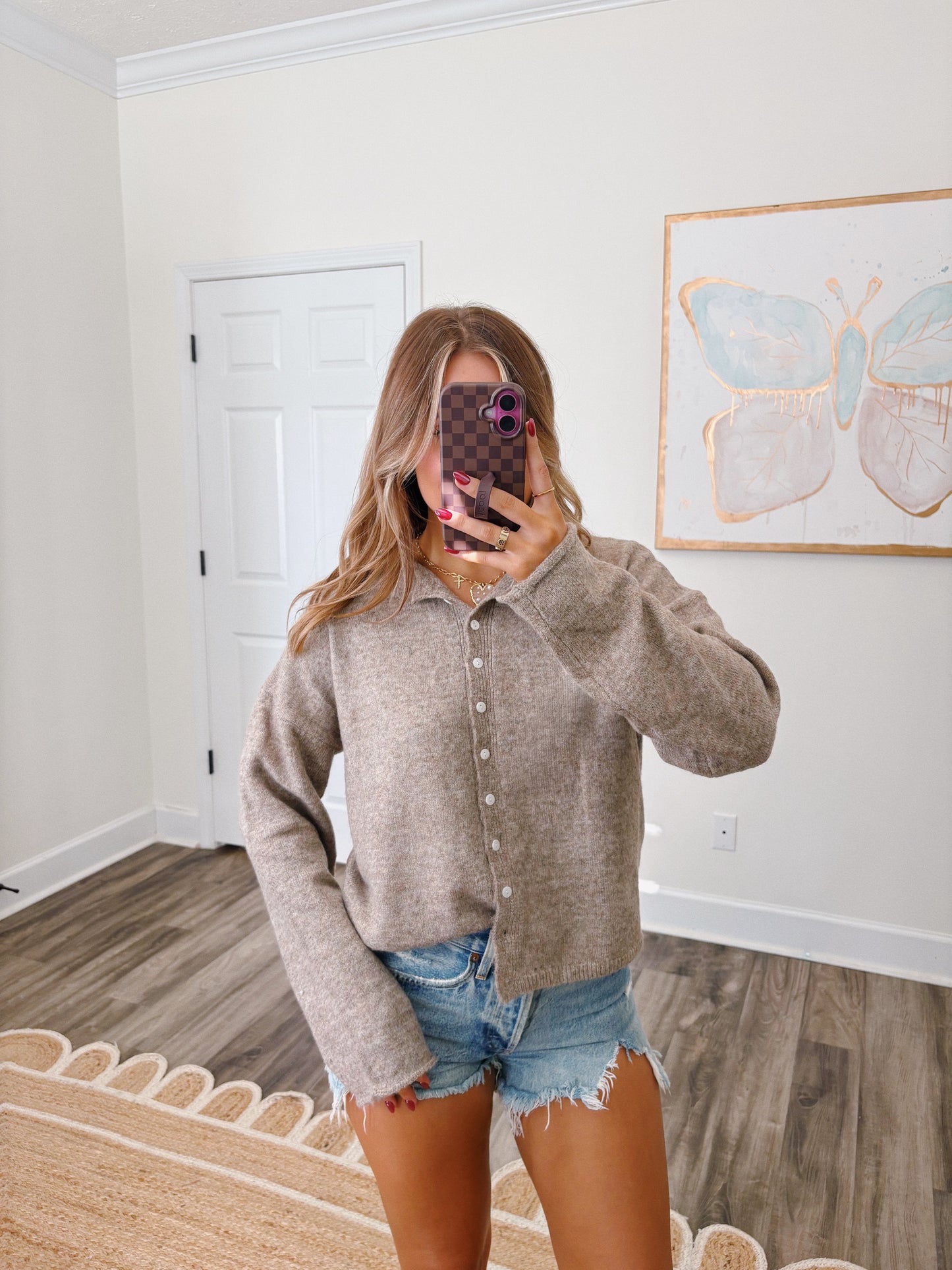Mocha Cardigan
