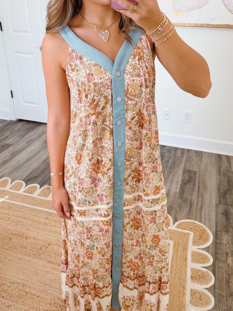 The Willow Button Up Maxi