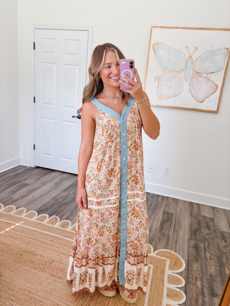 The Willow Button Up Maxi