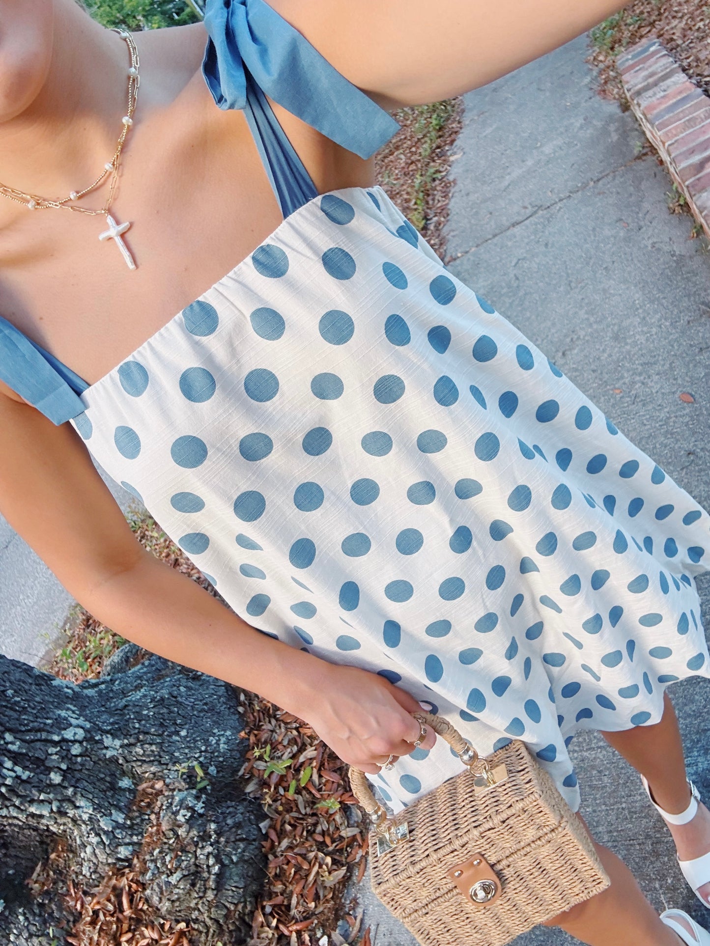 Charleston Polka Dot Bubble Dress