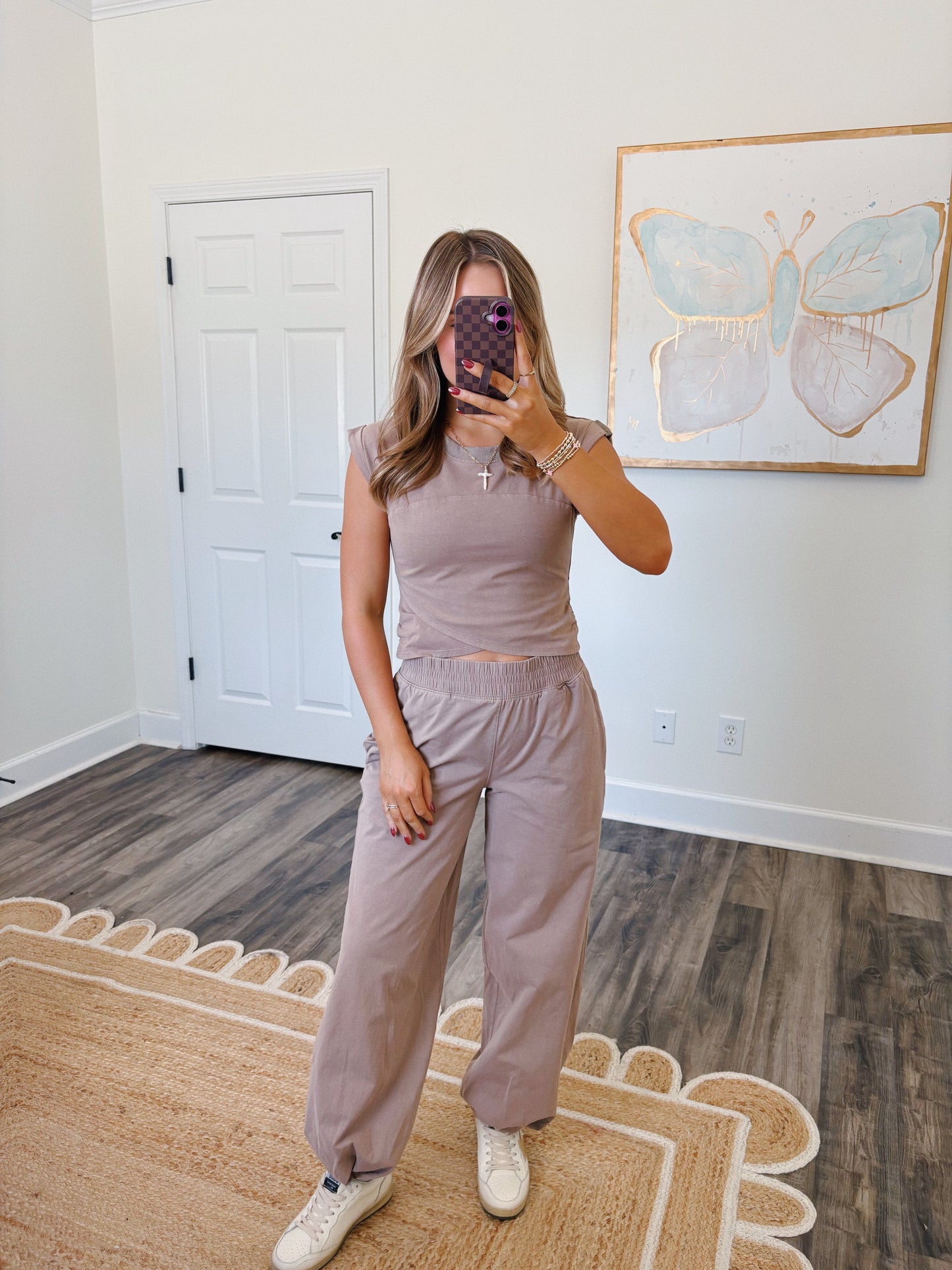Taupe Crossover Set