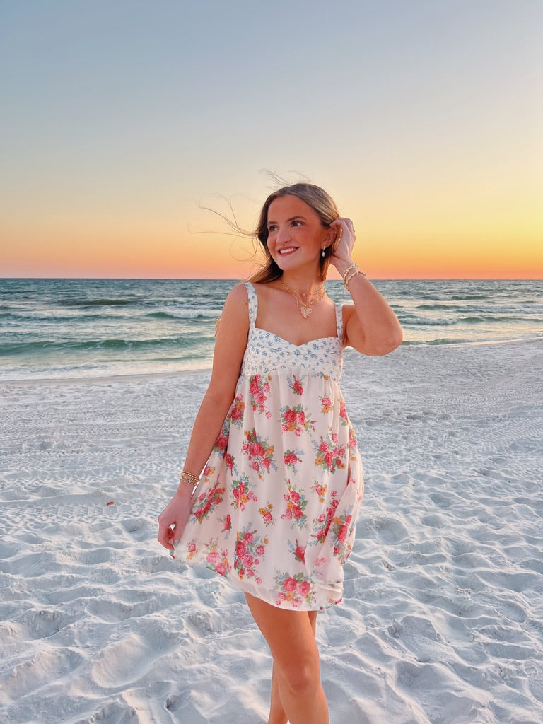 Summer Sunset Mini Dress