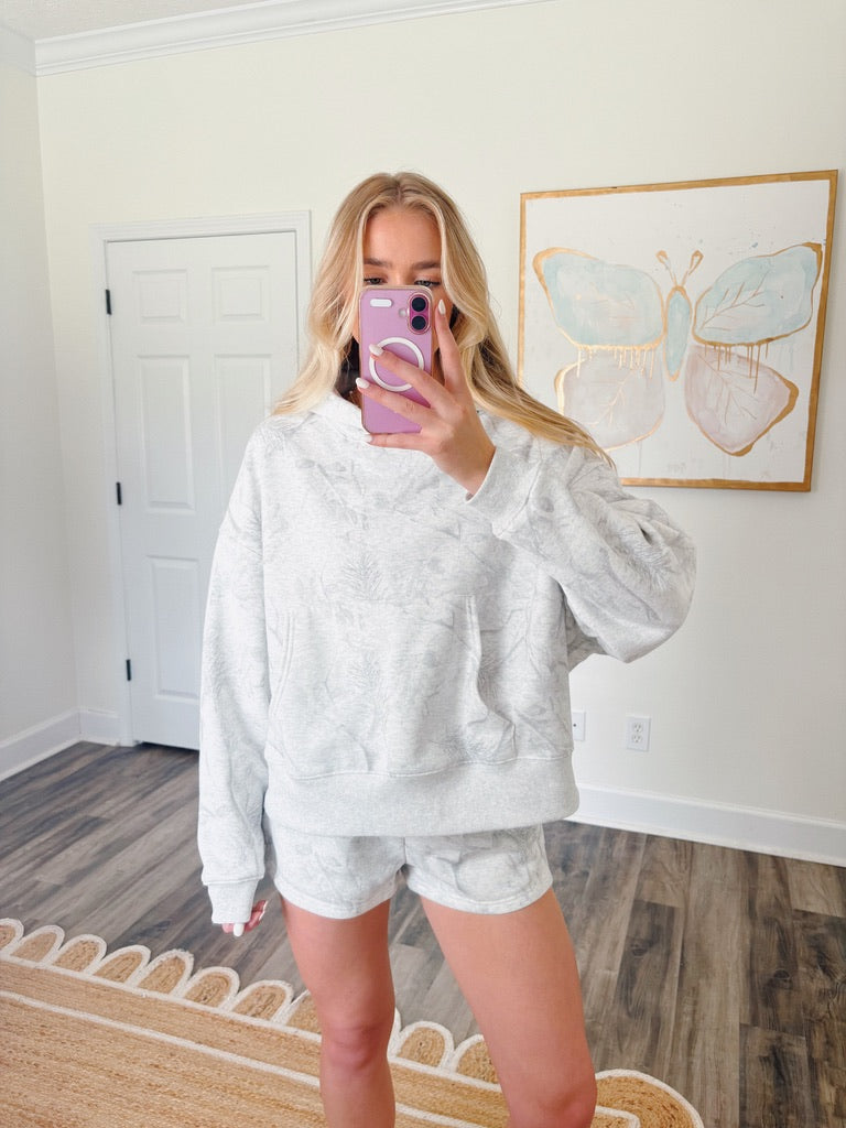 Camo Sweatshirt Set
