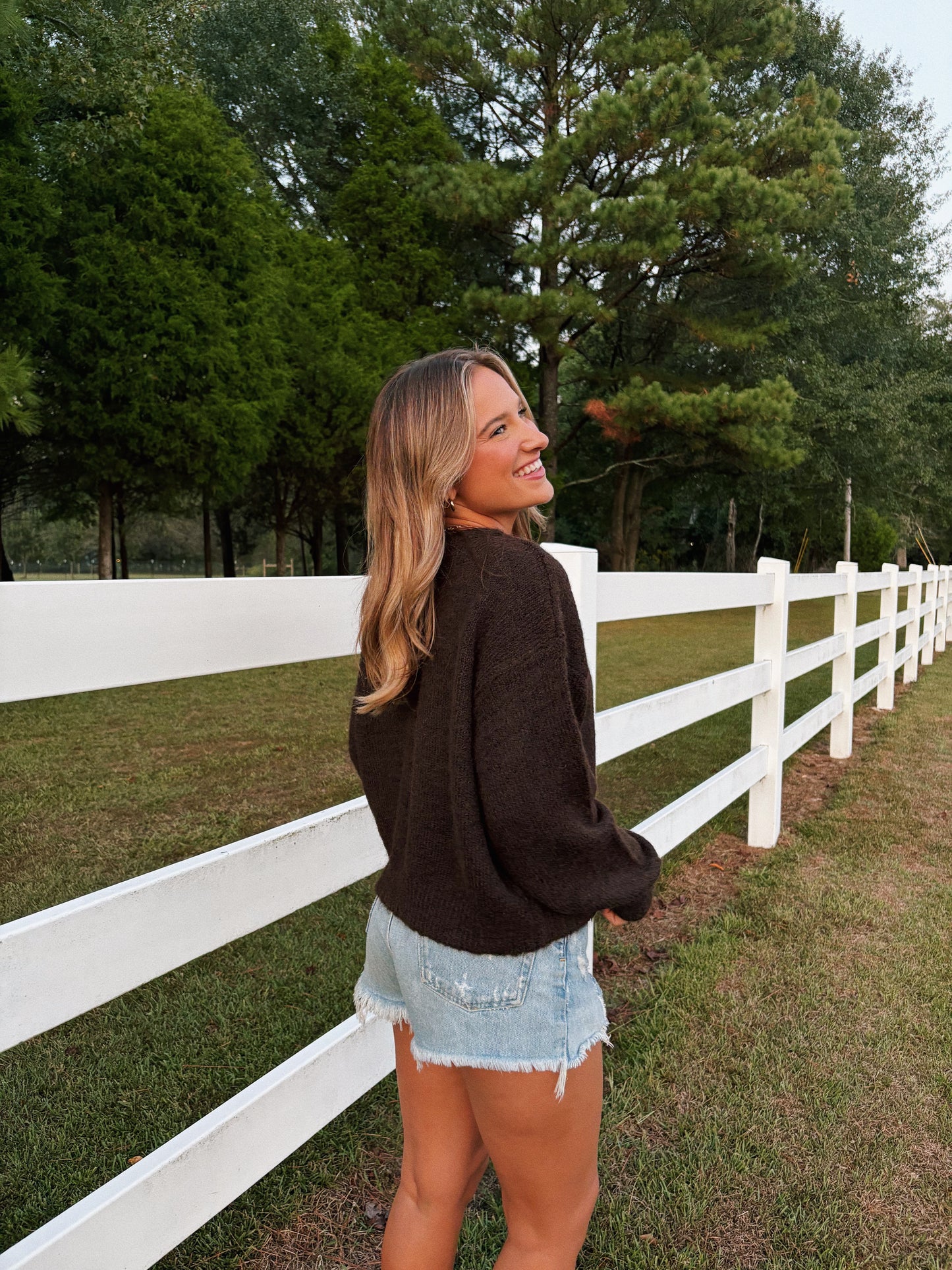 Dark Chocolate Cardigan