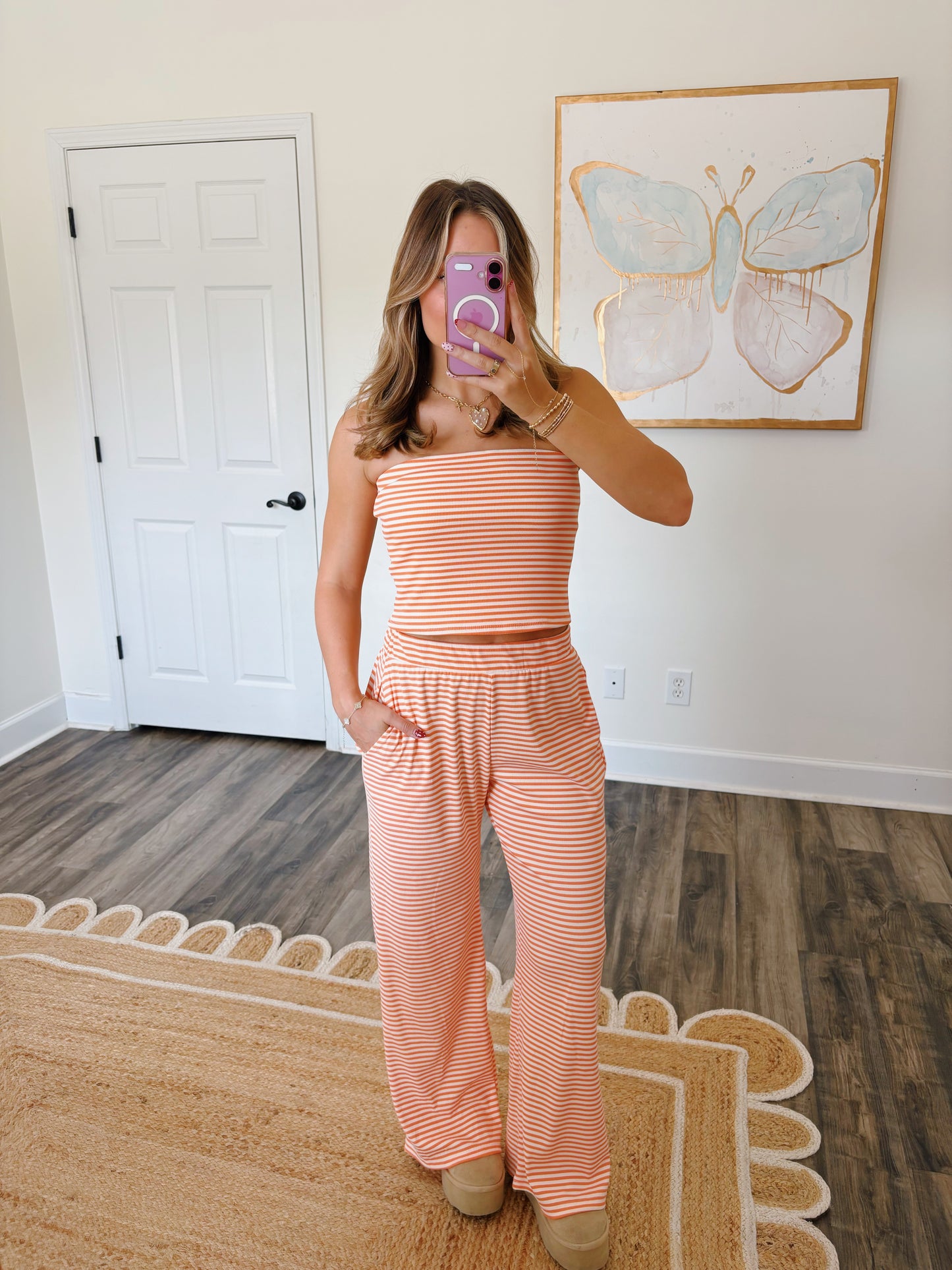 Dream Float Striped Set
