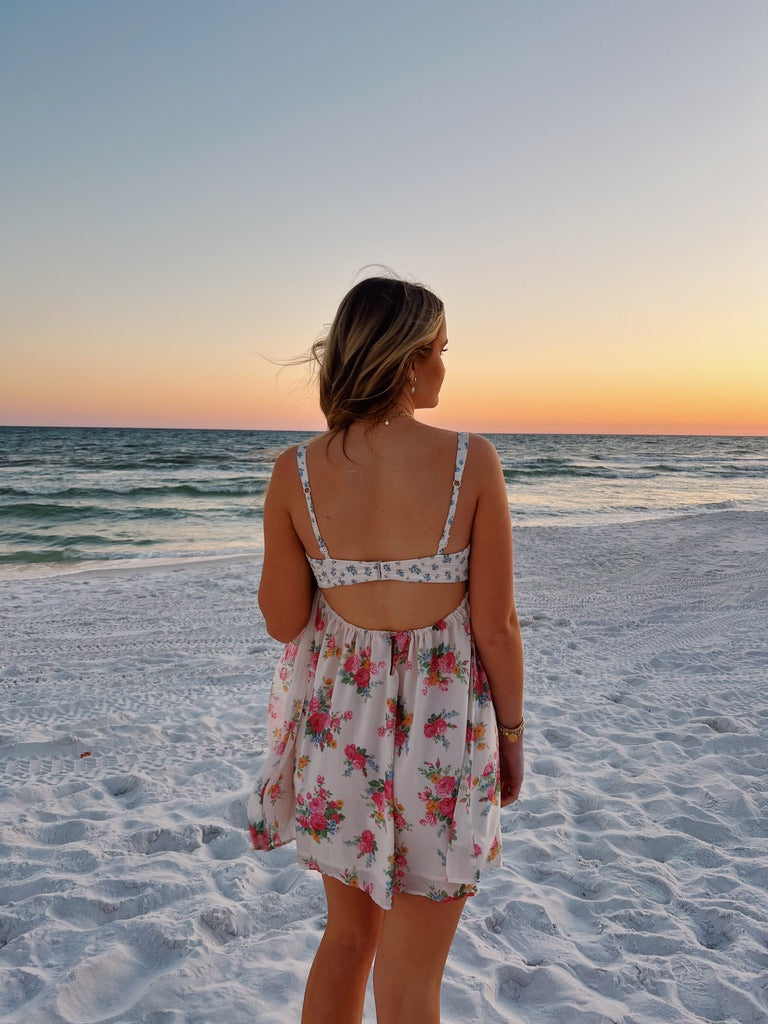 Summer Sunset Mini Dress