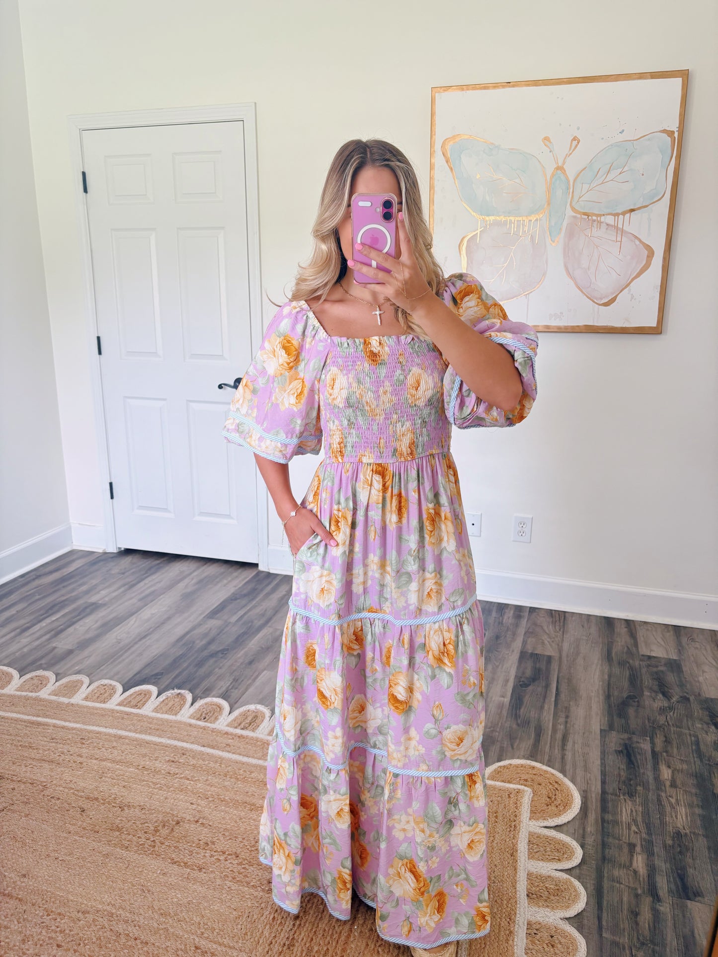 Fresh Bouquet Maxi Dress