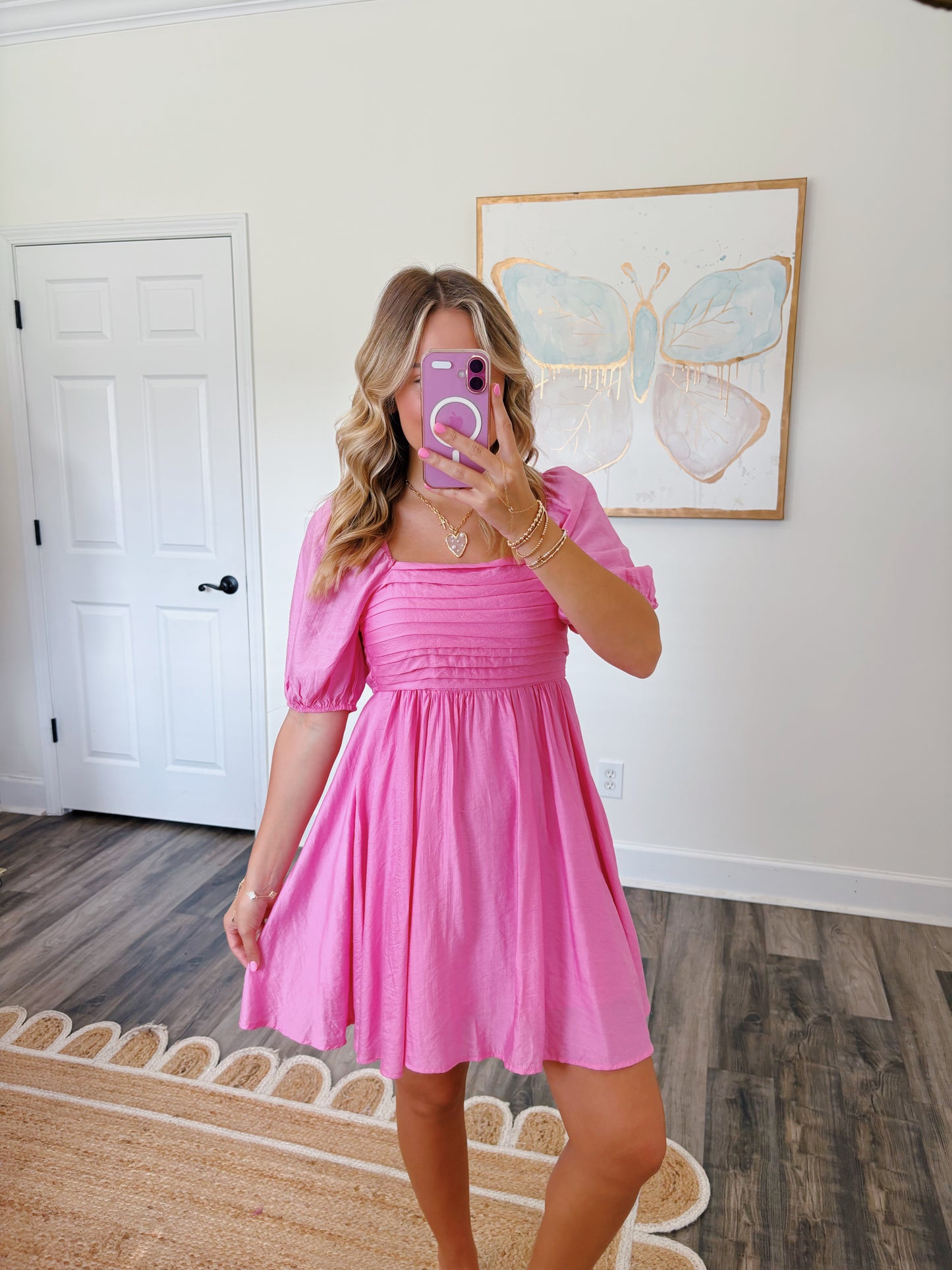 Bubblegum Mini Dress