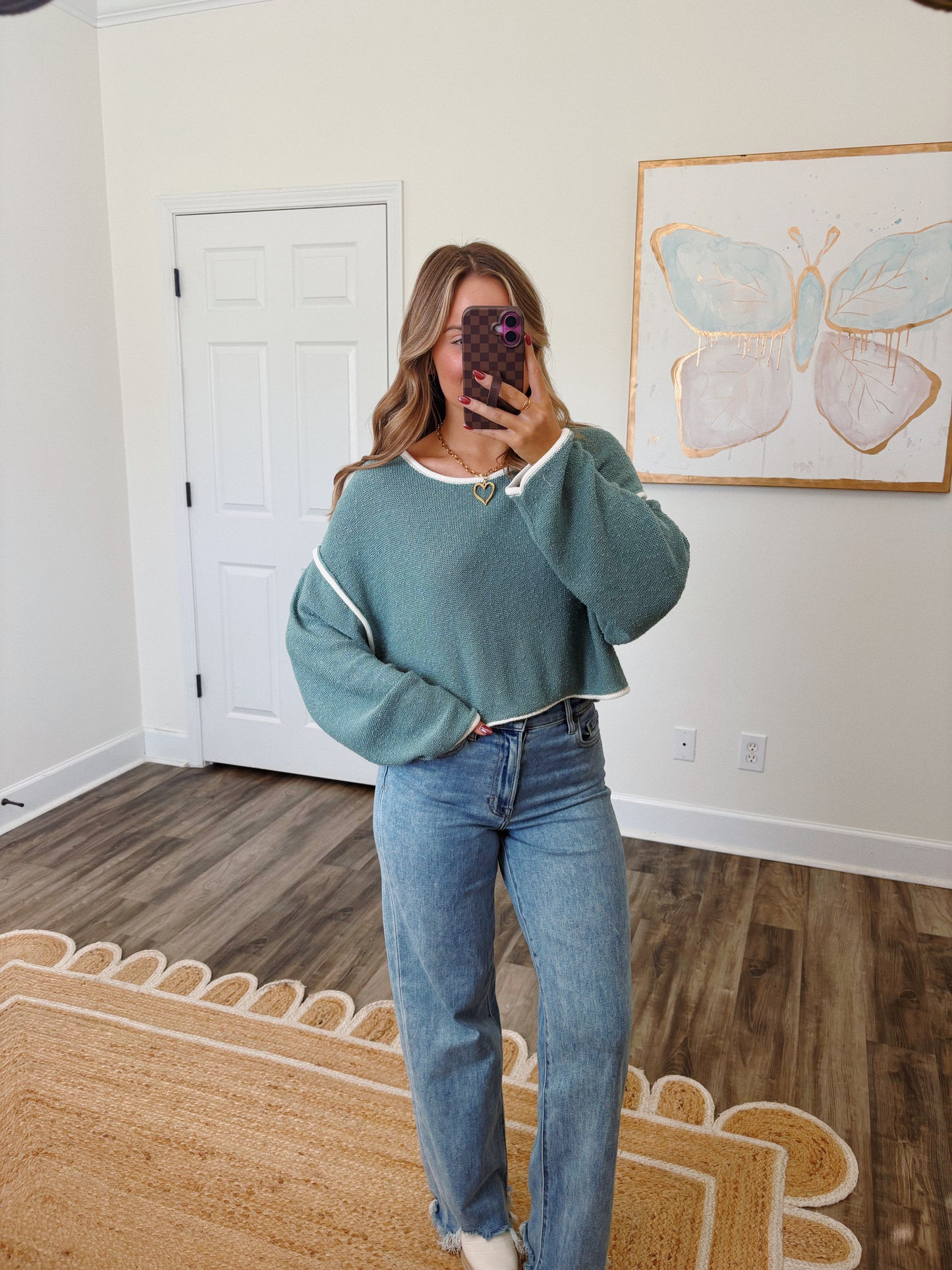 Sugar Knit Sweater in Sage