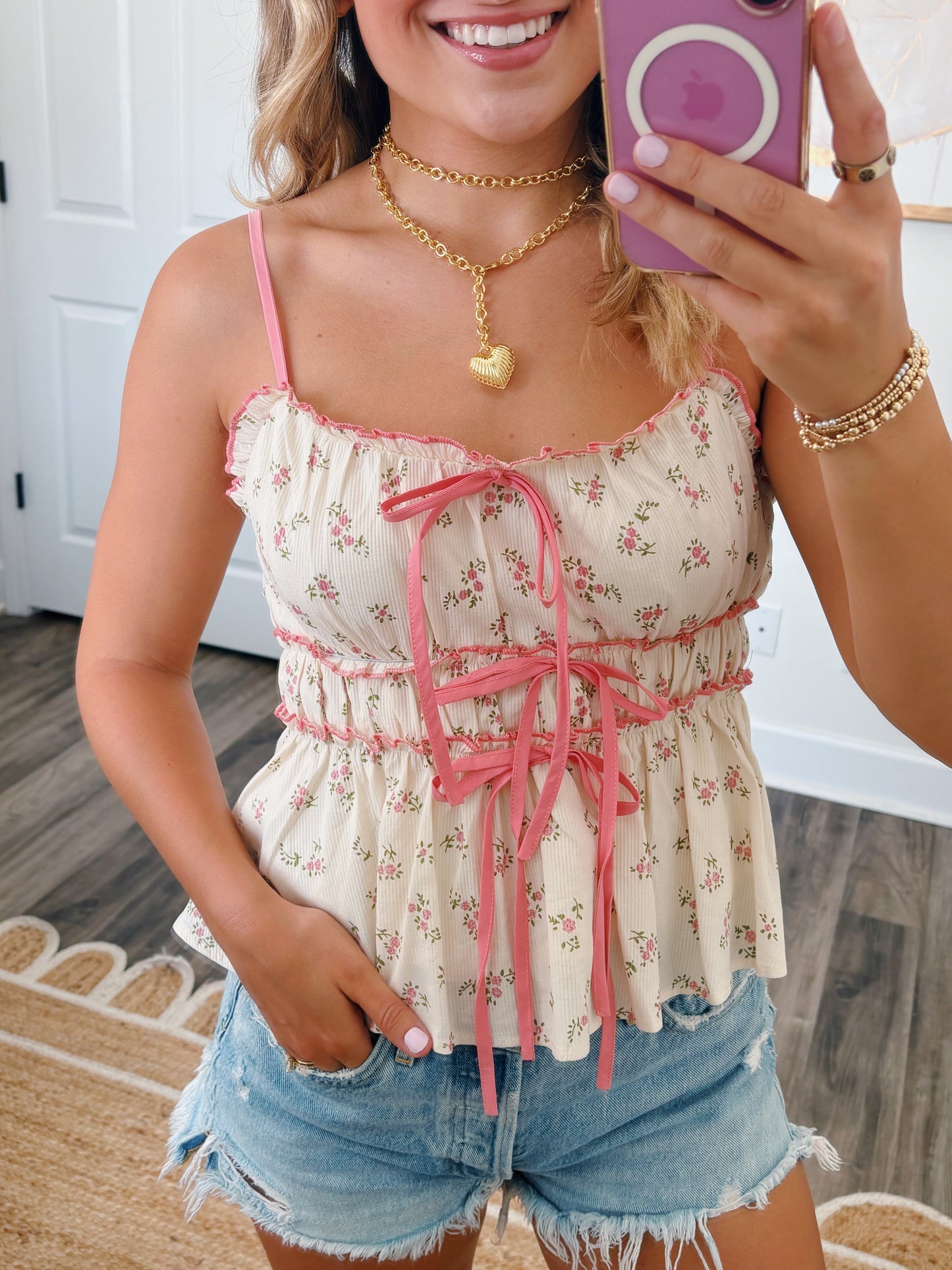 Daisy Tie Top