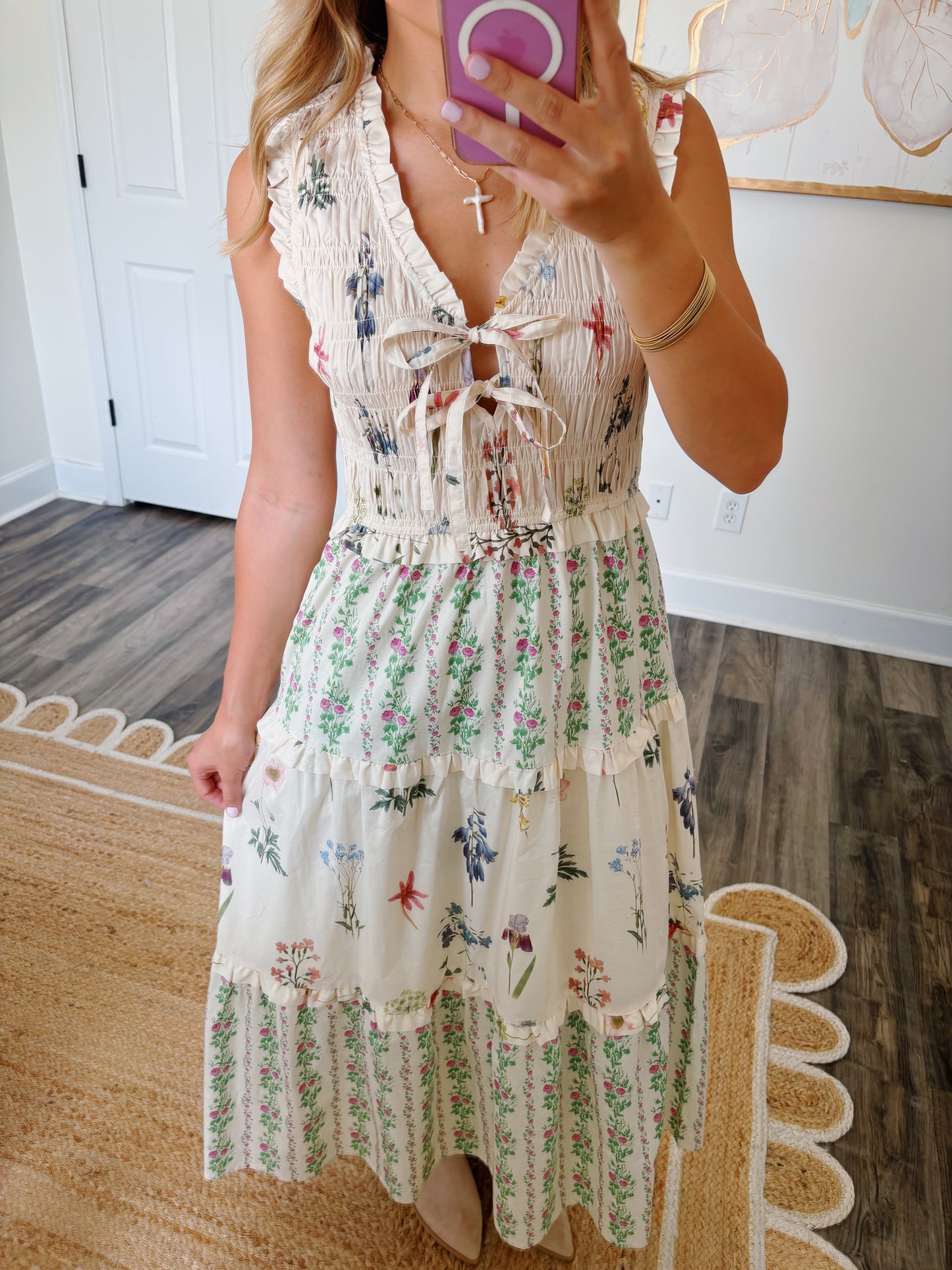 Savannah Bloom Maxi Dress