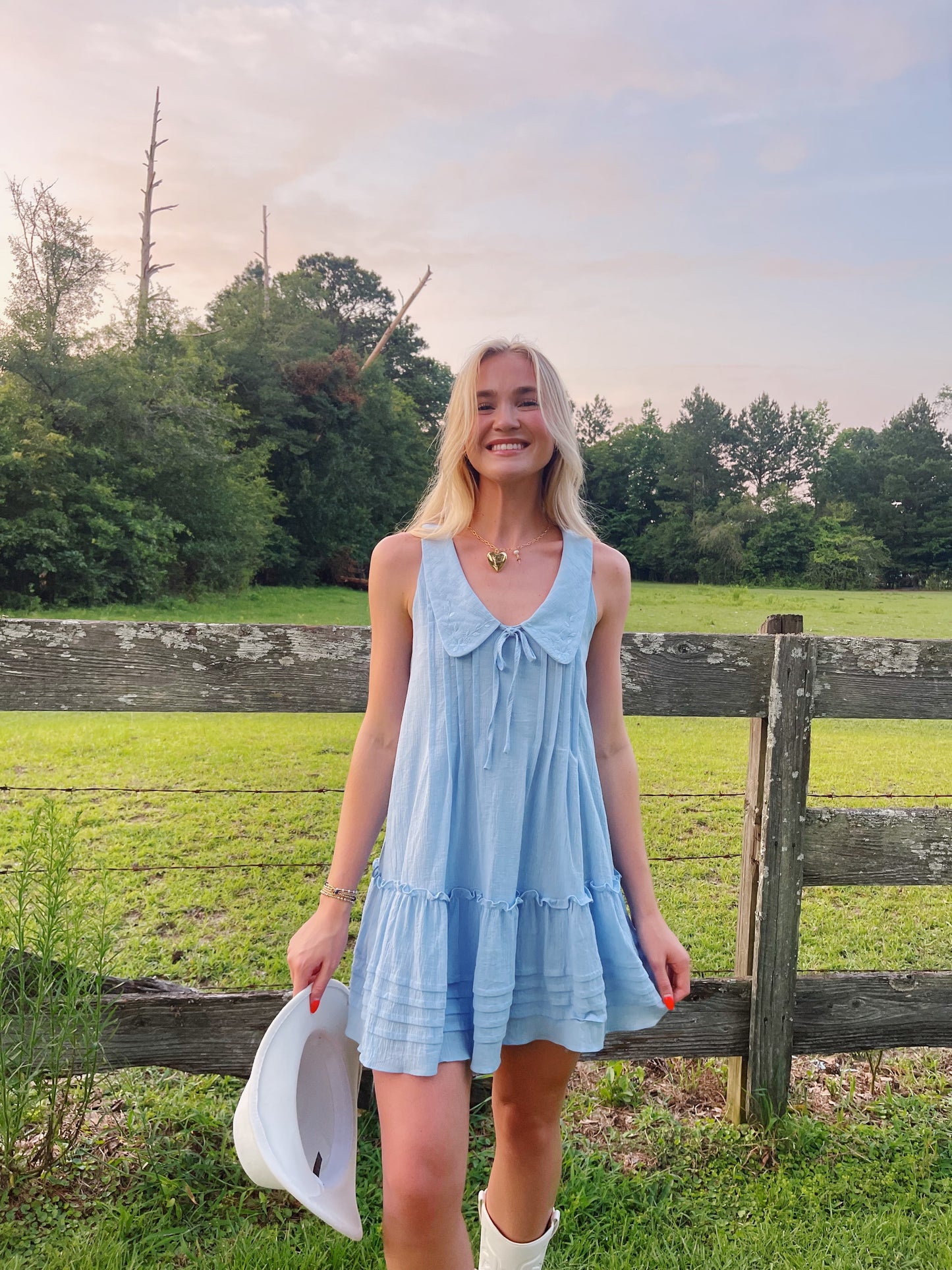 On the Prairie Dress in Blue