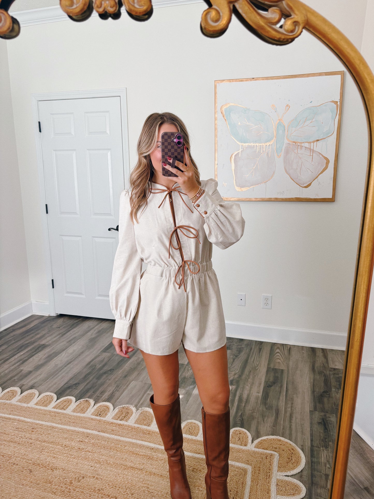 Home For Thanksgiving Romper