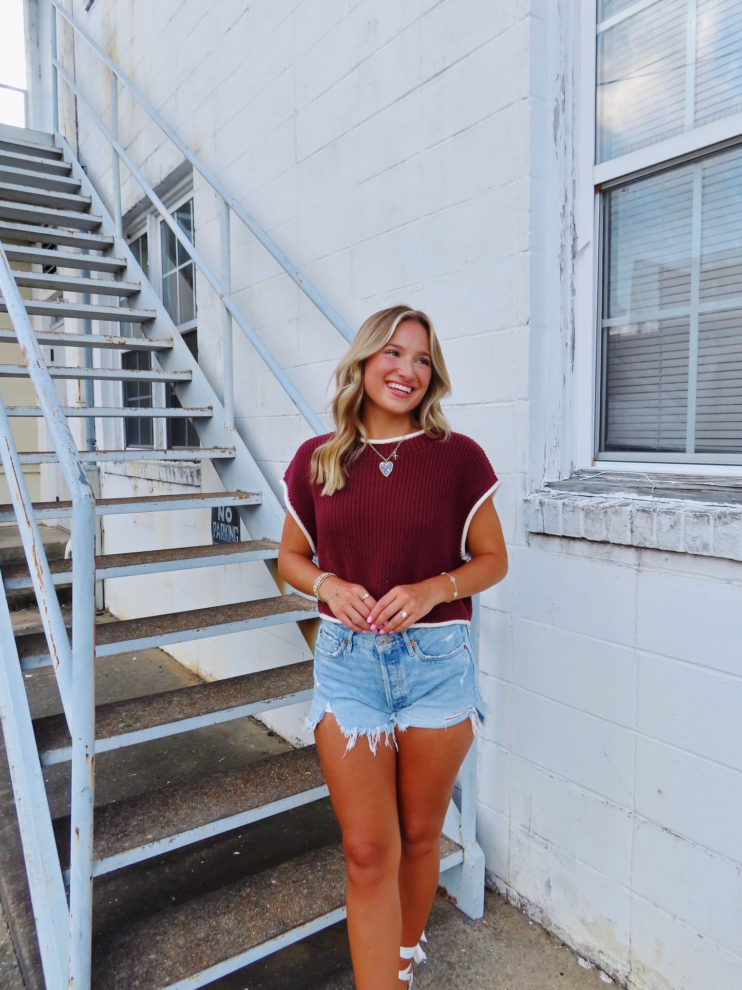 Maroon Sweater Vest